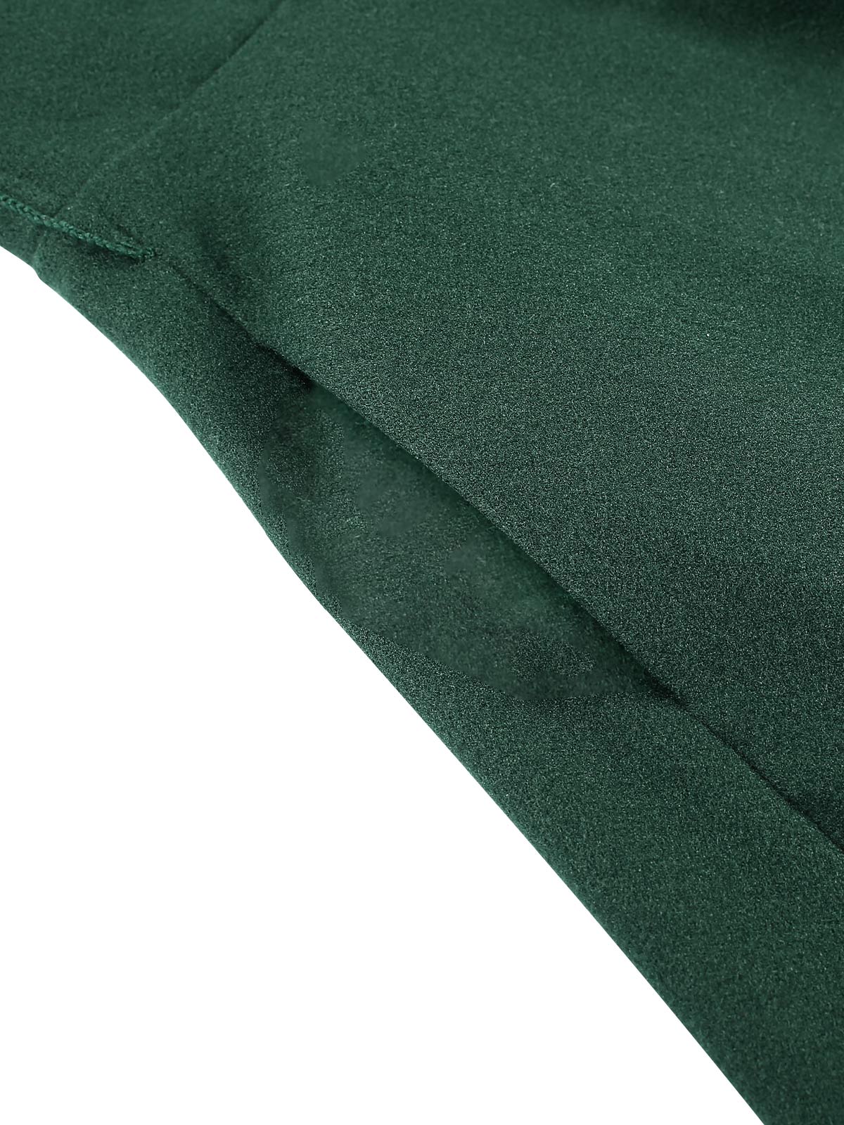 Manteau croisé vert avec ceinture et cape des années 1930 - Image 8