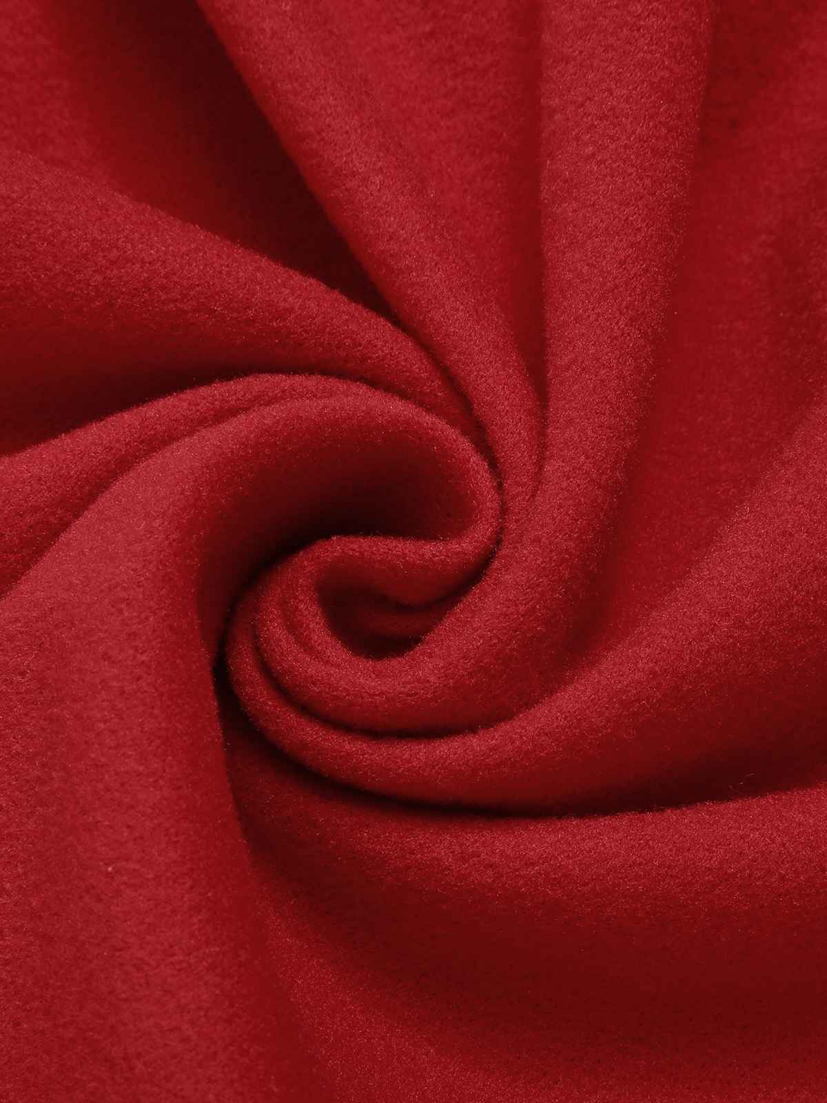 Manteau slim à revers couleur unie des années 1950 - Image 10