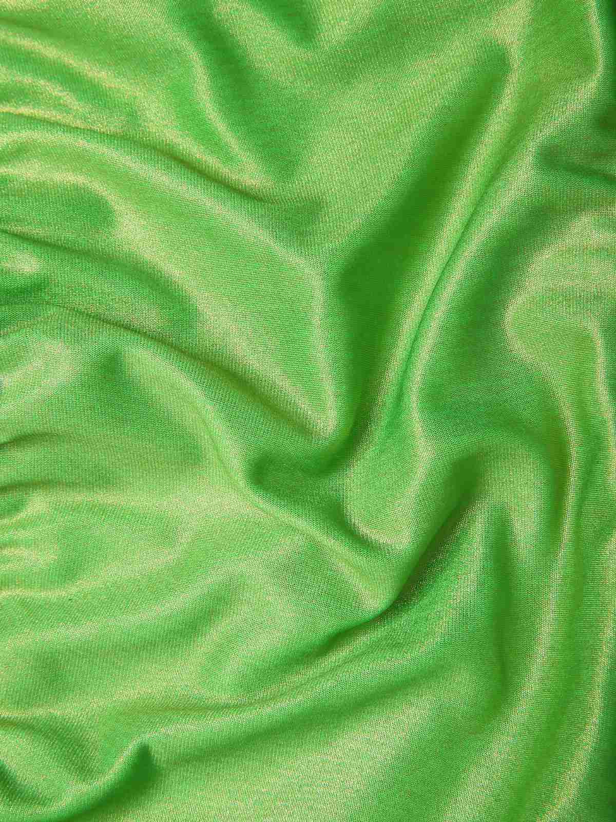 [Prévente] Mini-robe verte à ourlet pétales style fée Clochette des années 1970 - Image 9