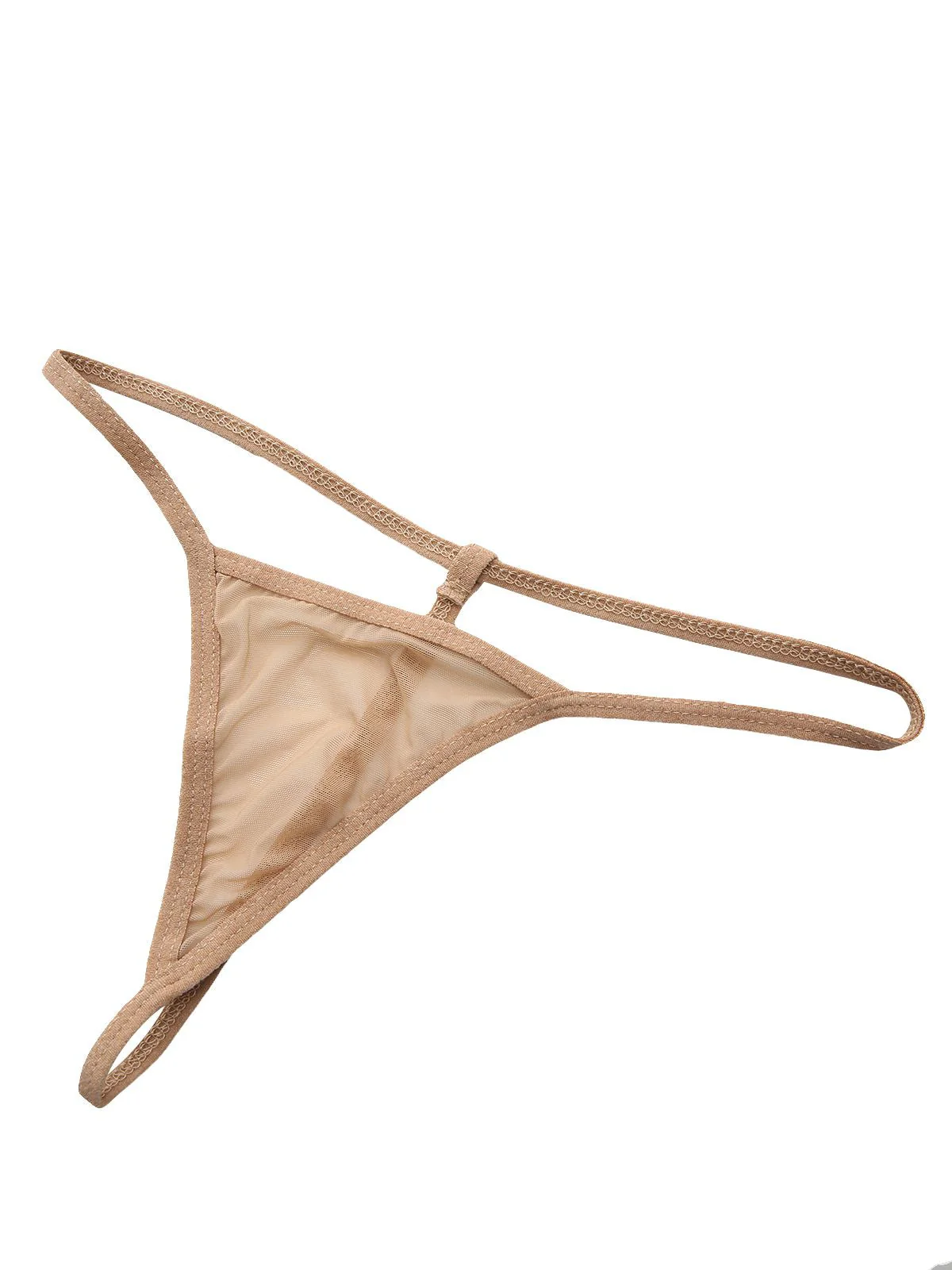 Nuisette babydoll kaki à pois des années 1980 - Image 7