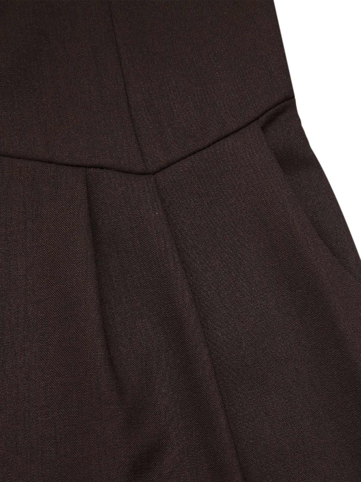 Pantalon à bretelles bleu foncé à bretelles boutonné années 1950 - Image 10