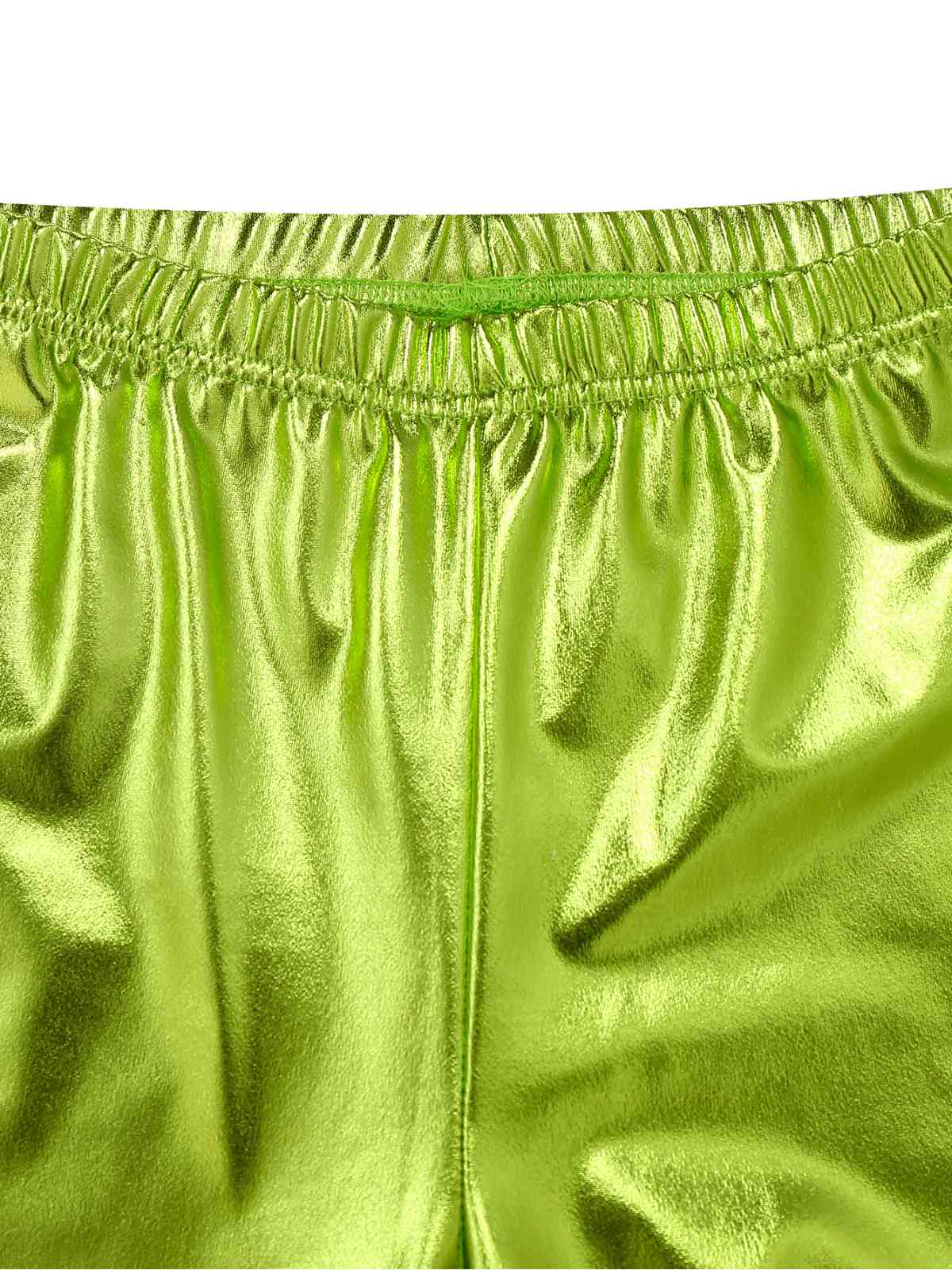 Pantalon bootcut moulant métallisé uni années 1970 - Image 8