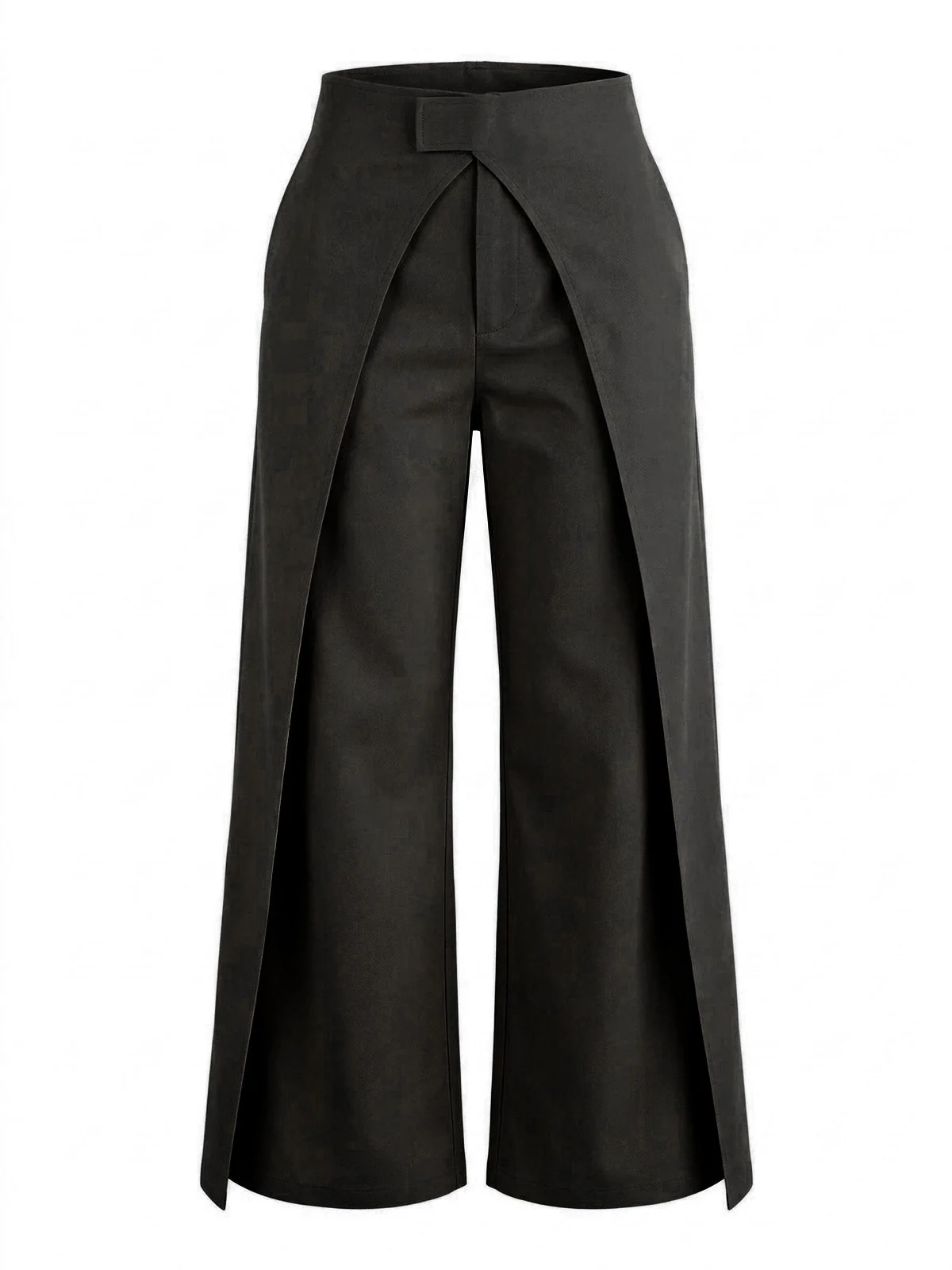 Pantalon large à croisillons des années 1940