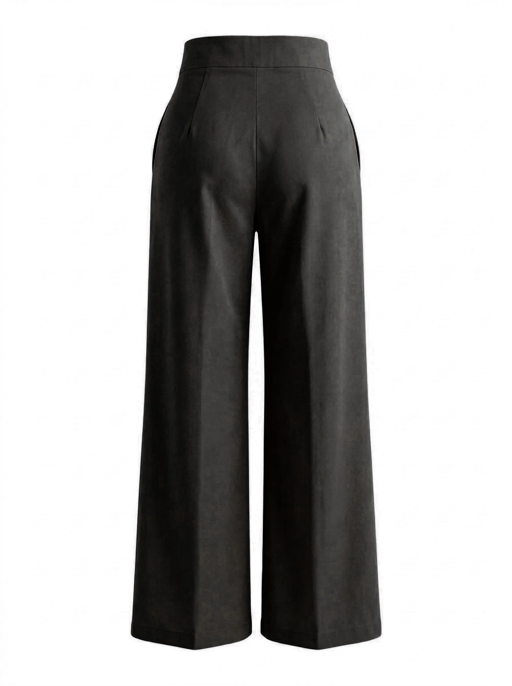 Pantalon large à croisillons des années 1940 - Image 2