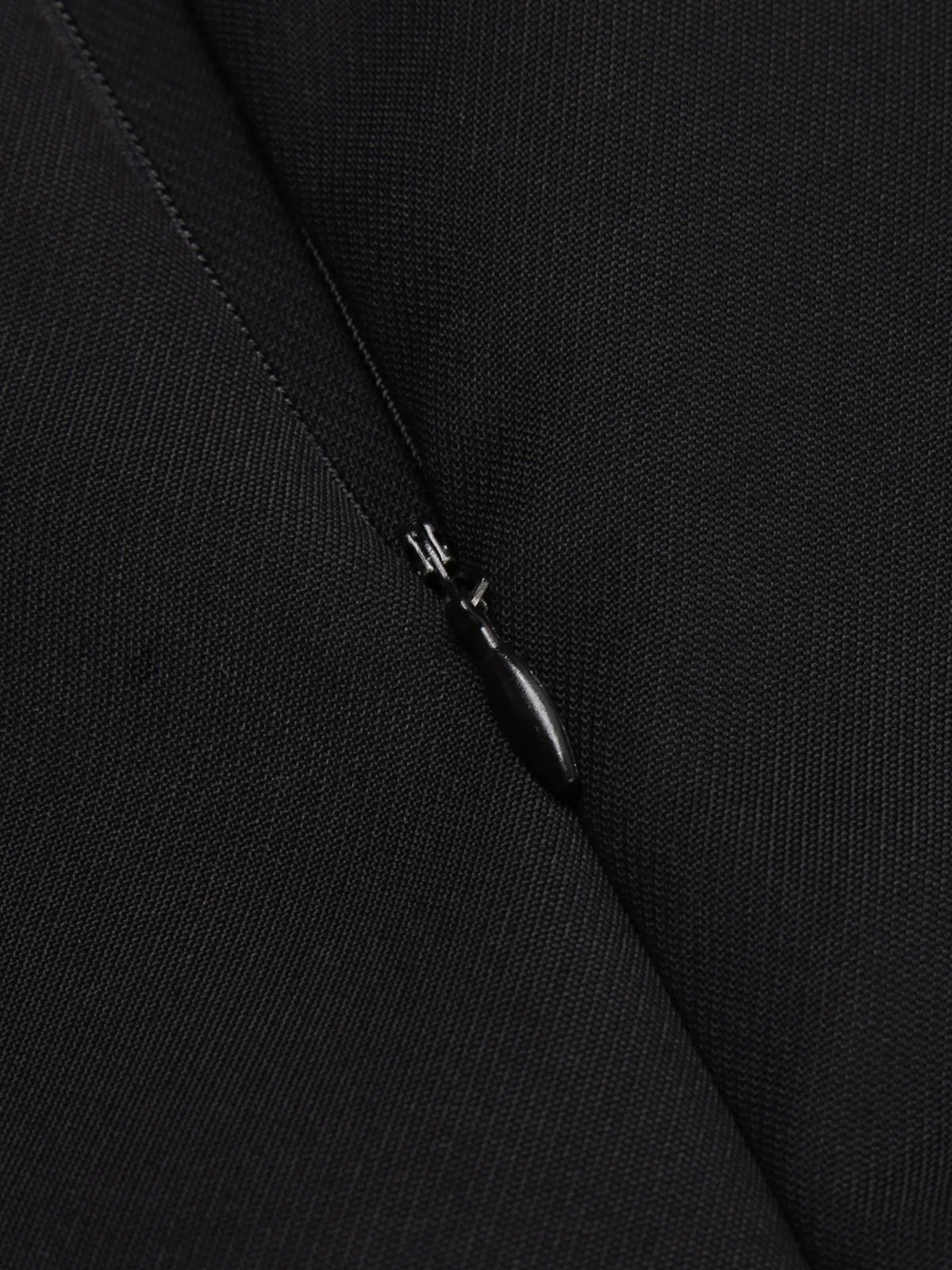 Pantalon noir à Bretelles Unies des Années 1930 - Image 11
