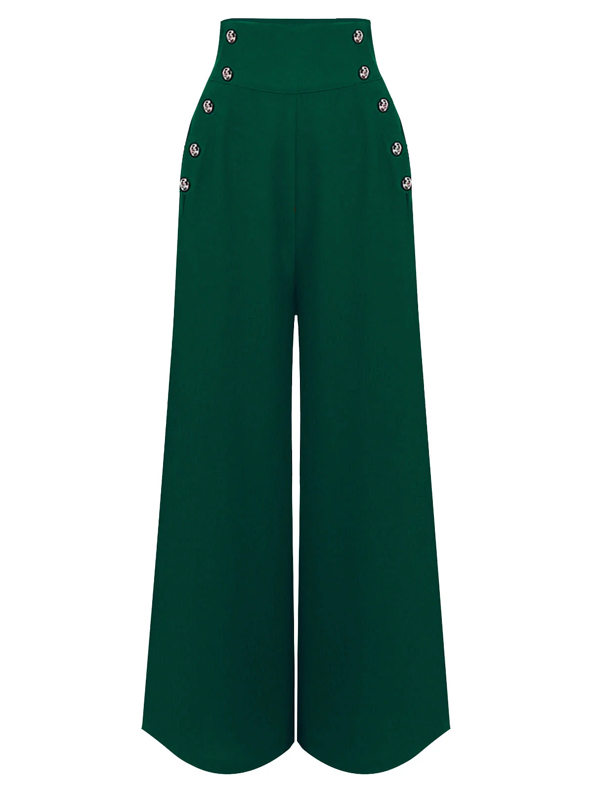Pantalon noir à Bretelles Unies des Années 1930 - Image 6