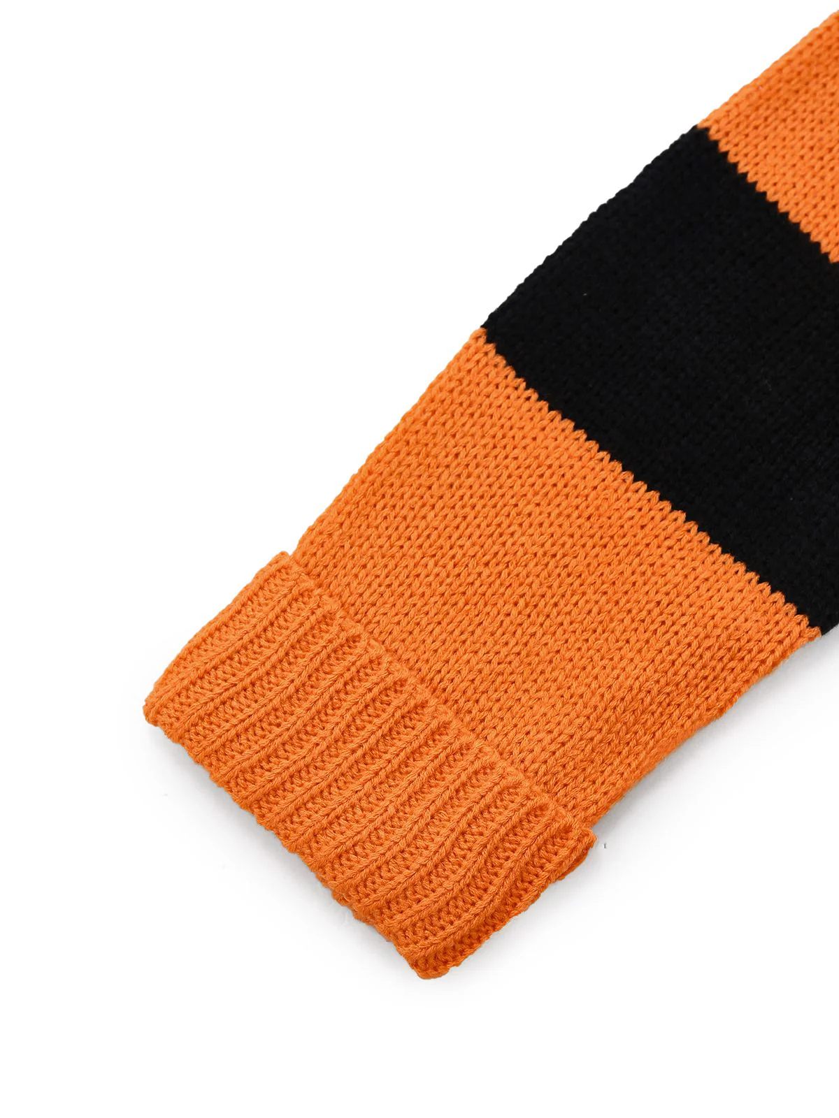 Pull en tricot orange à chauve-souris Halloween années 1950 - Image 4
