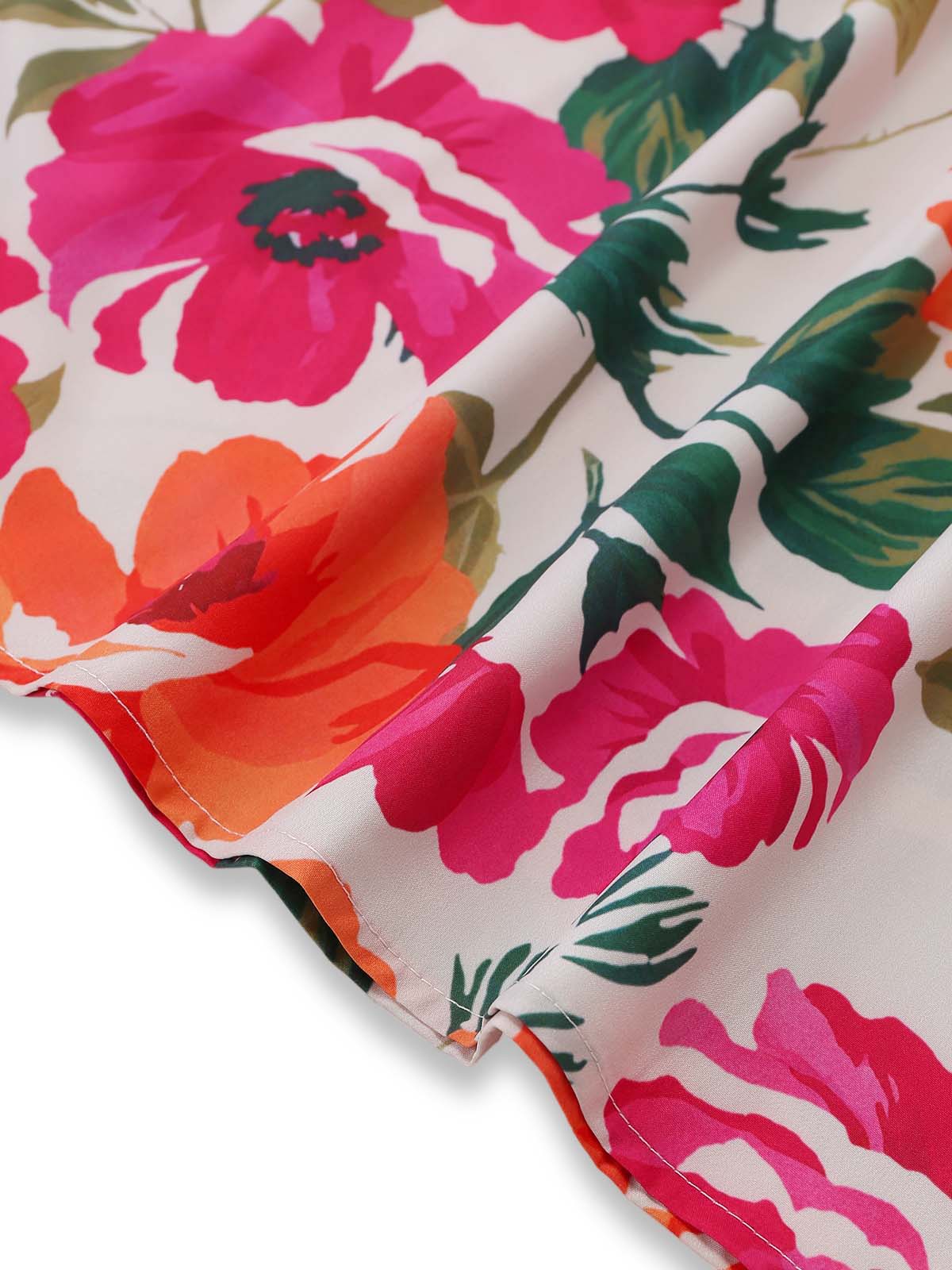 Robe à Bretelles Fines Fleur Bohème Années 70 - Image 7