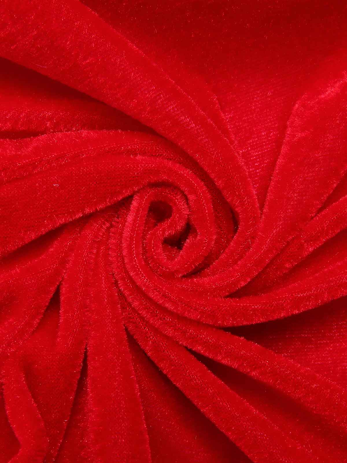 Robe à capuche avec ourlet en fourrure du Père Noël des années 1950 - Image 9