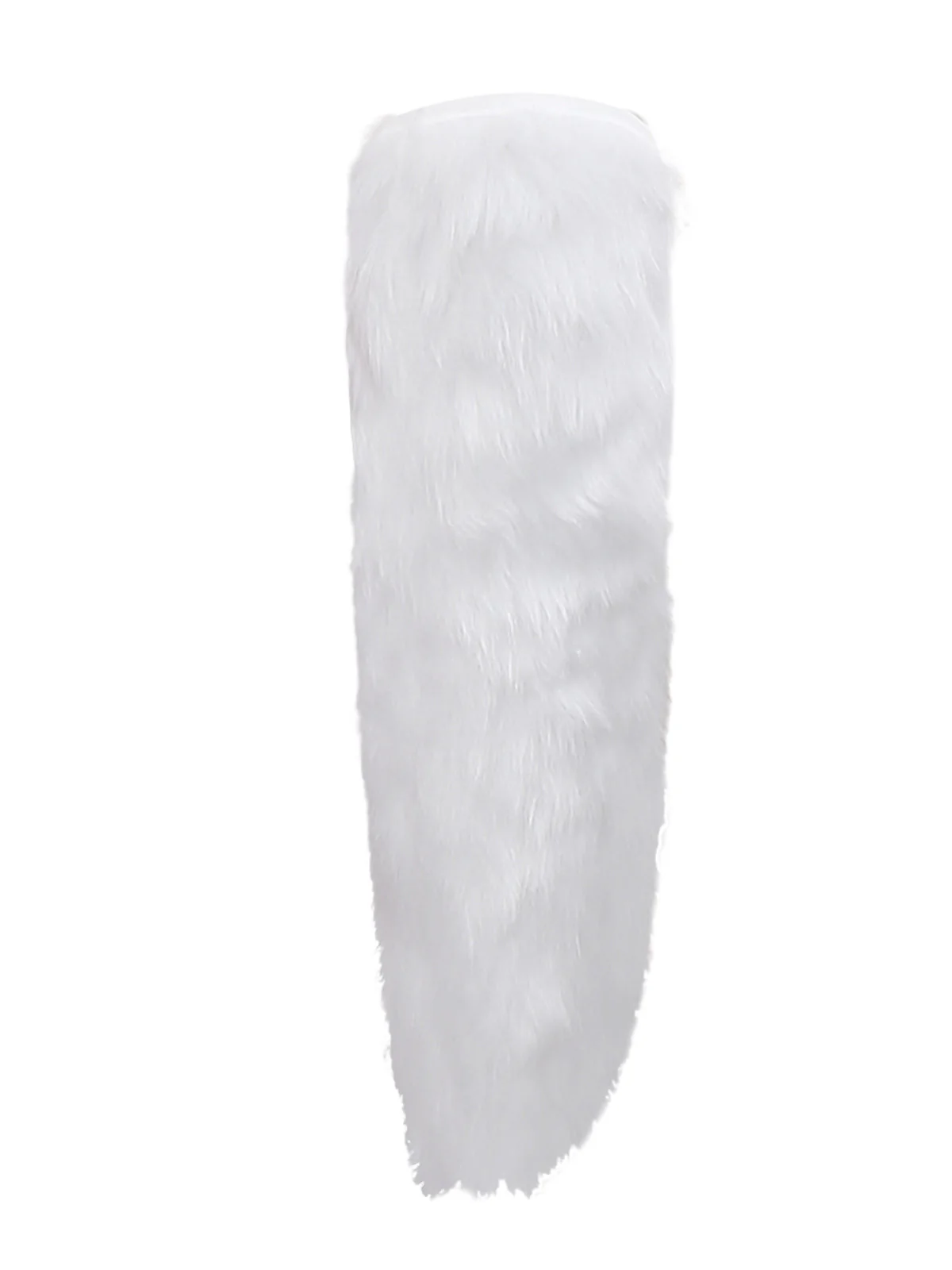 Robe à capuche et jambières rouges à rayures style canne à sucre des années 1960 - Image 8