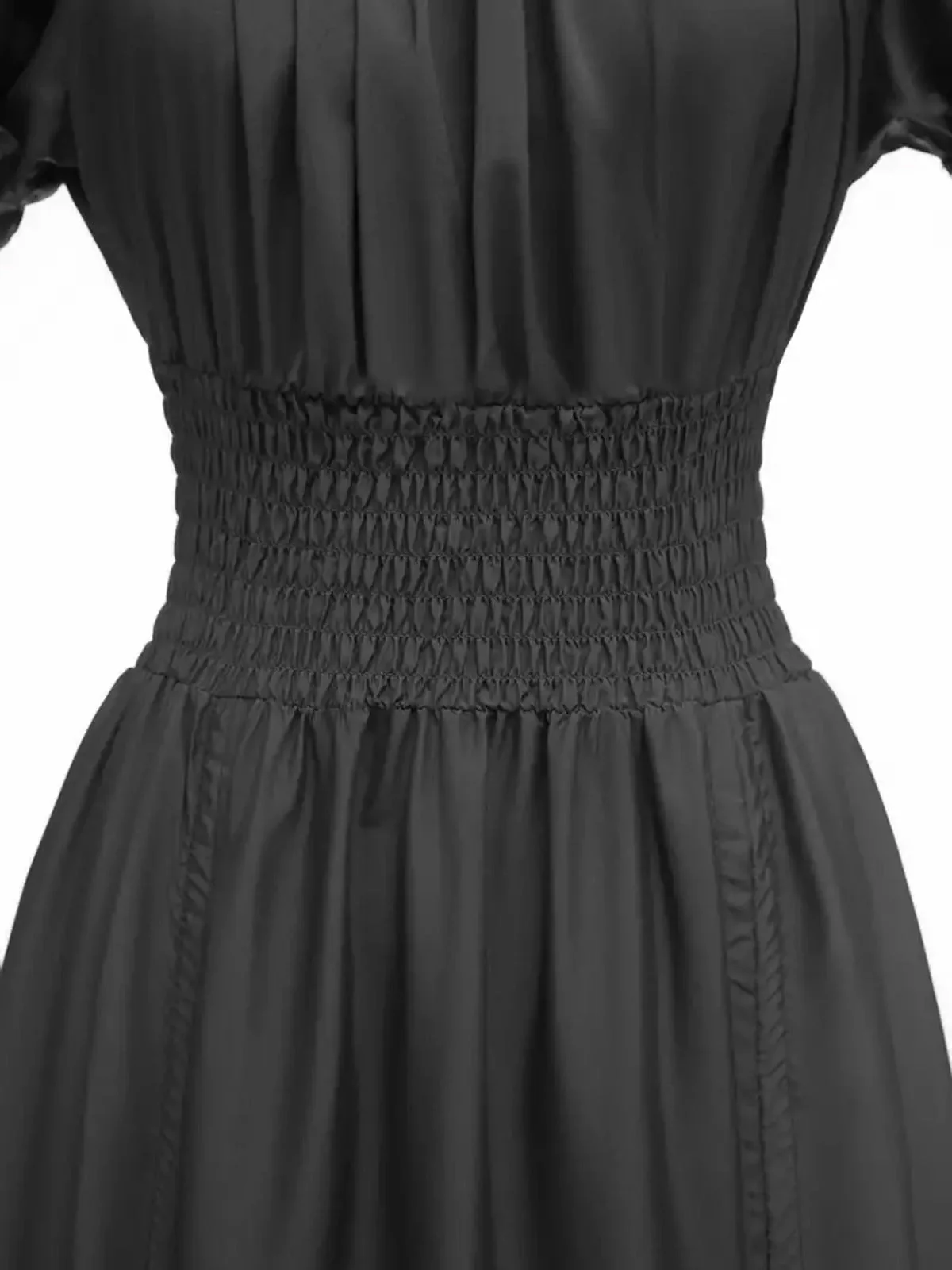 Robe à manches bouffantes et à col carré des années 1930 - Image 9