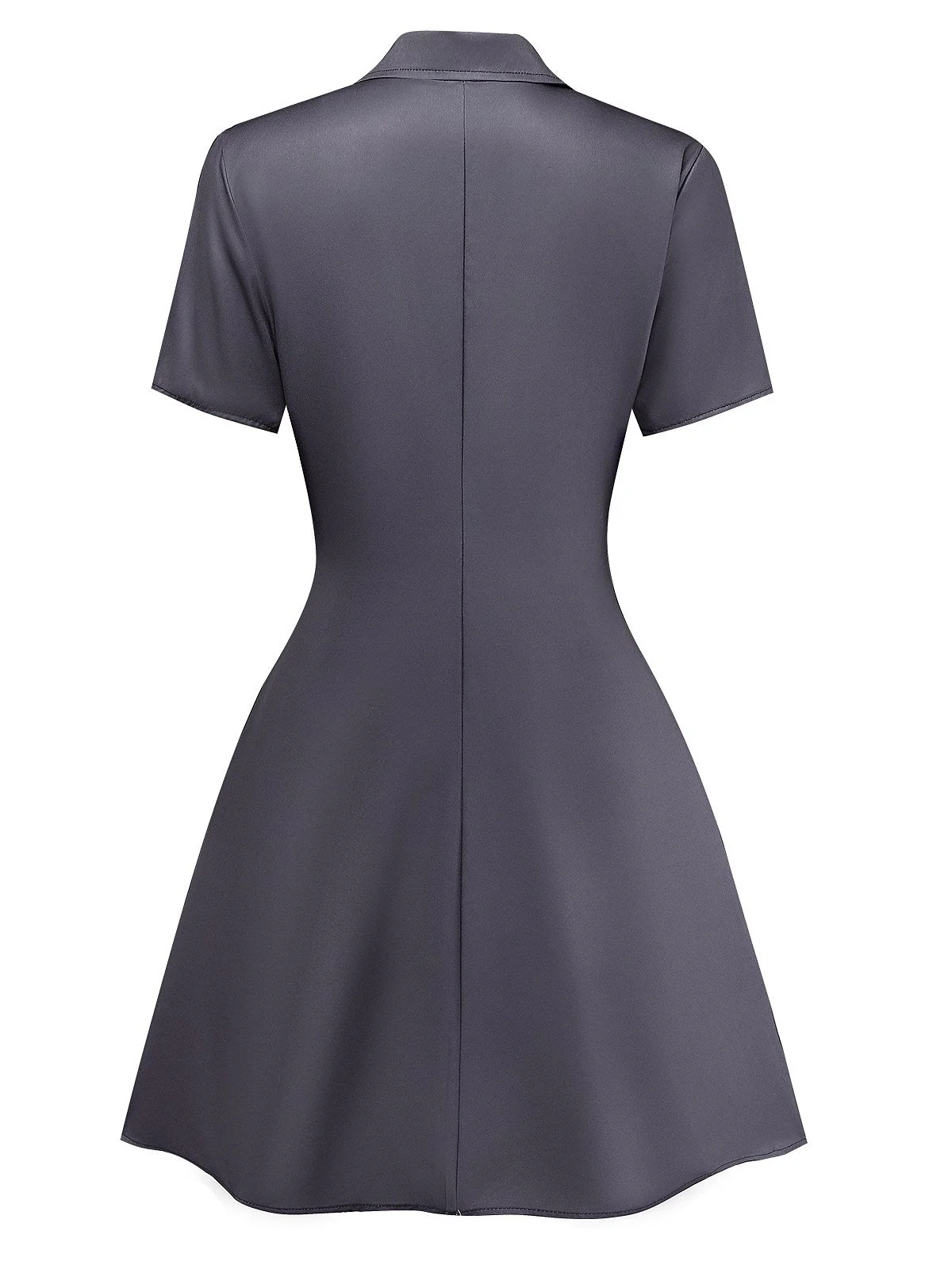 Robe chemise noire à imprimé cœurs de scorpion des années 1960 - Image 2