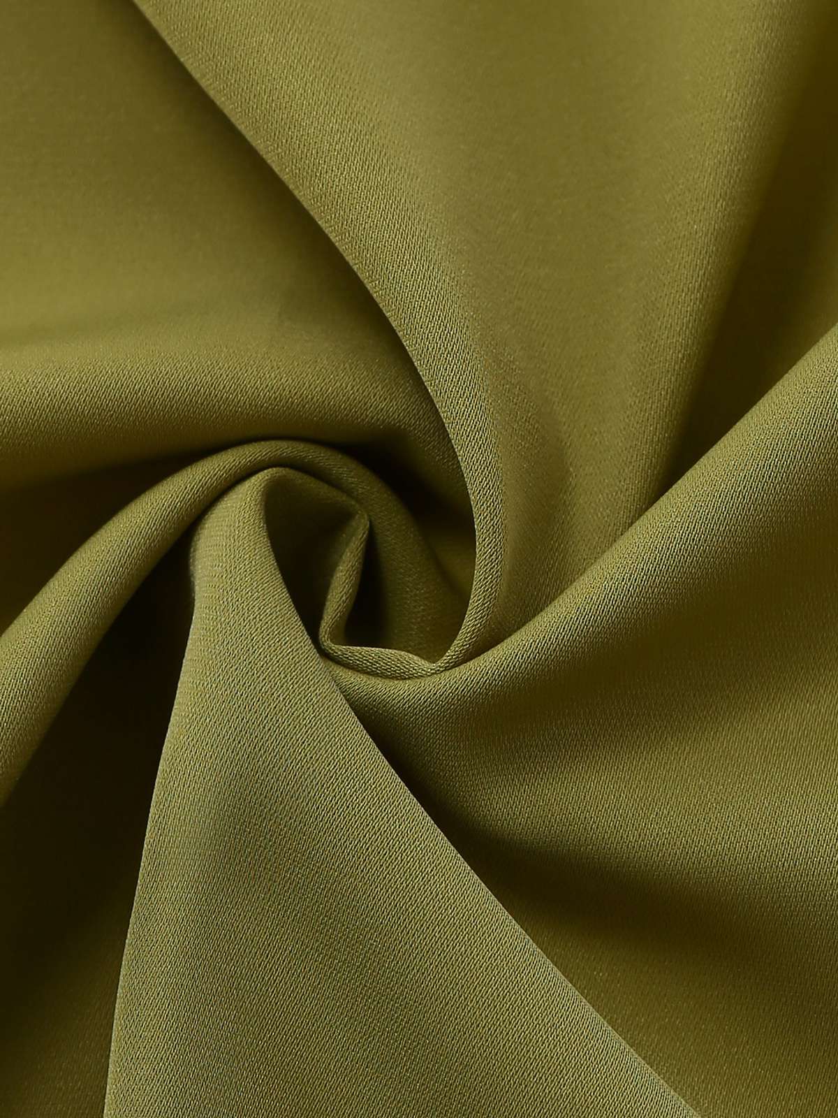 Robe-chemise verte à revers et fente années 1930 - Image 7