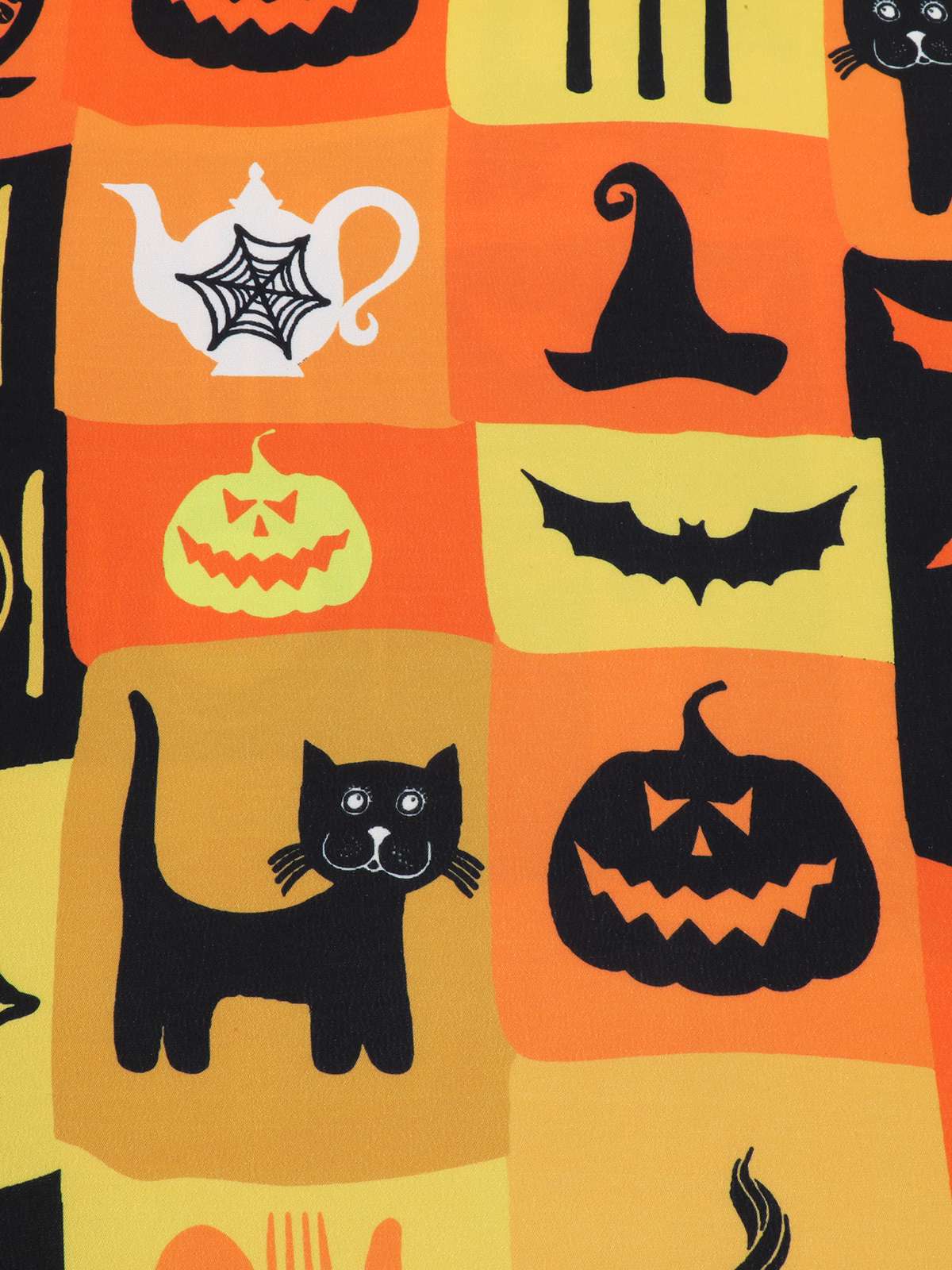 Robe col reine à lacets pour Halloween des années 1950 - Image 6