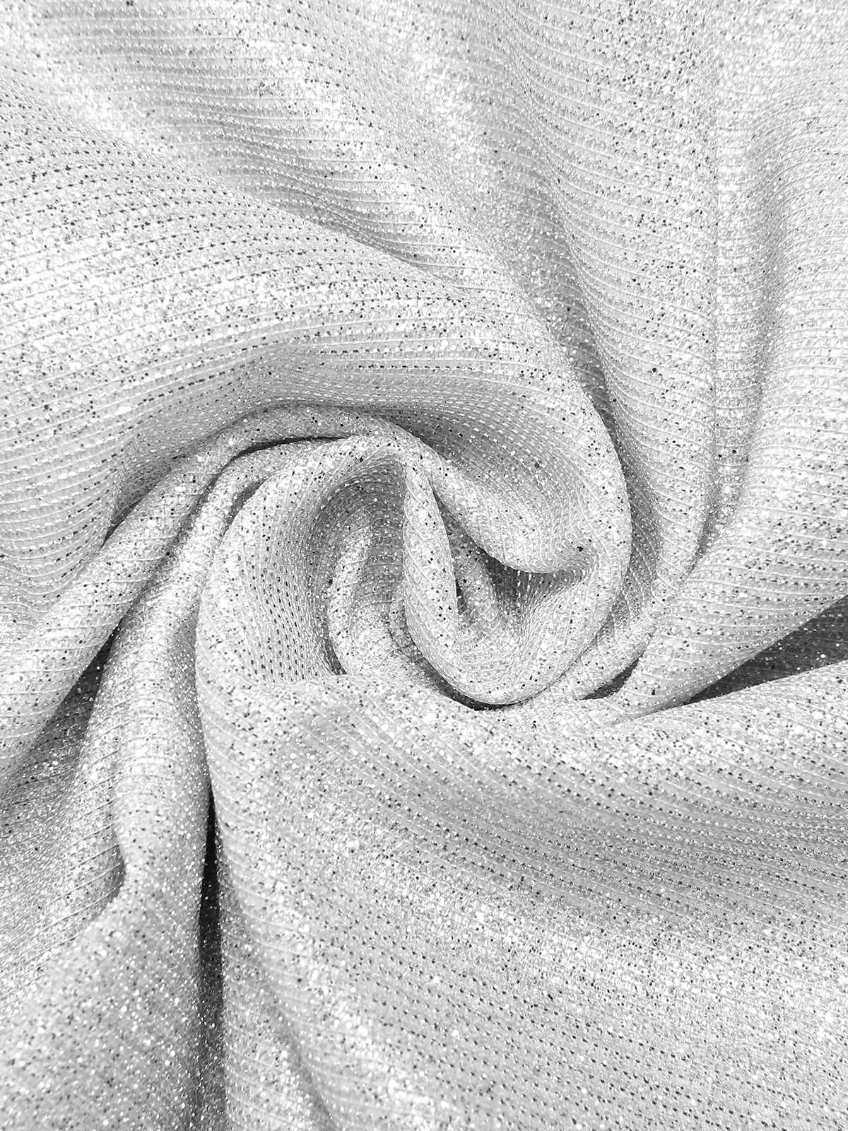 Robe crayon argentée à bretelles pailletées des années 1960 - Image 7
