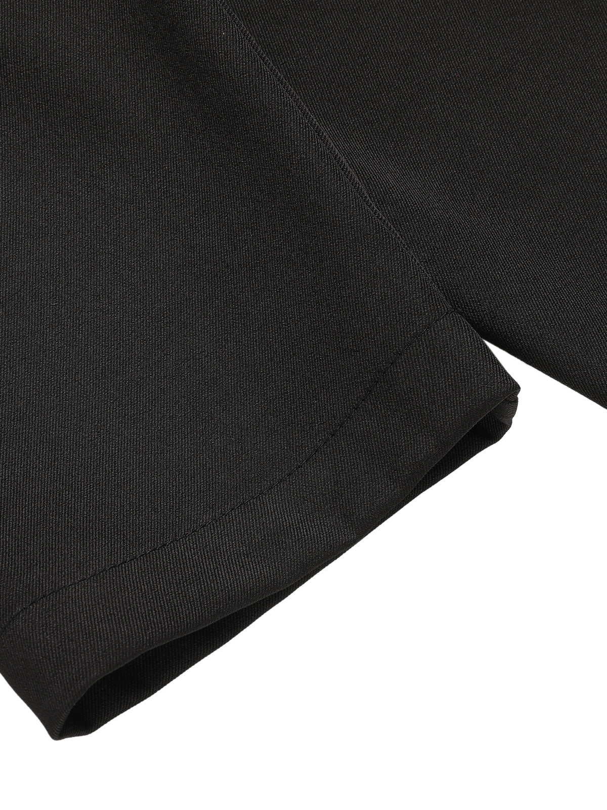 Robe crayon noire à col bateau uni des années 1960 - Image 7