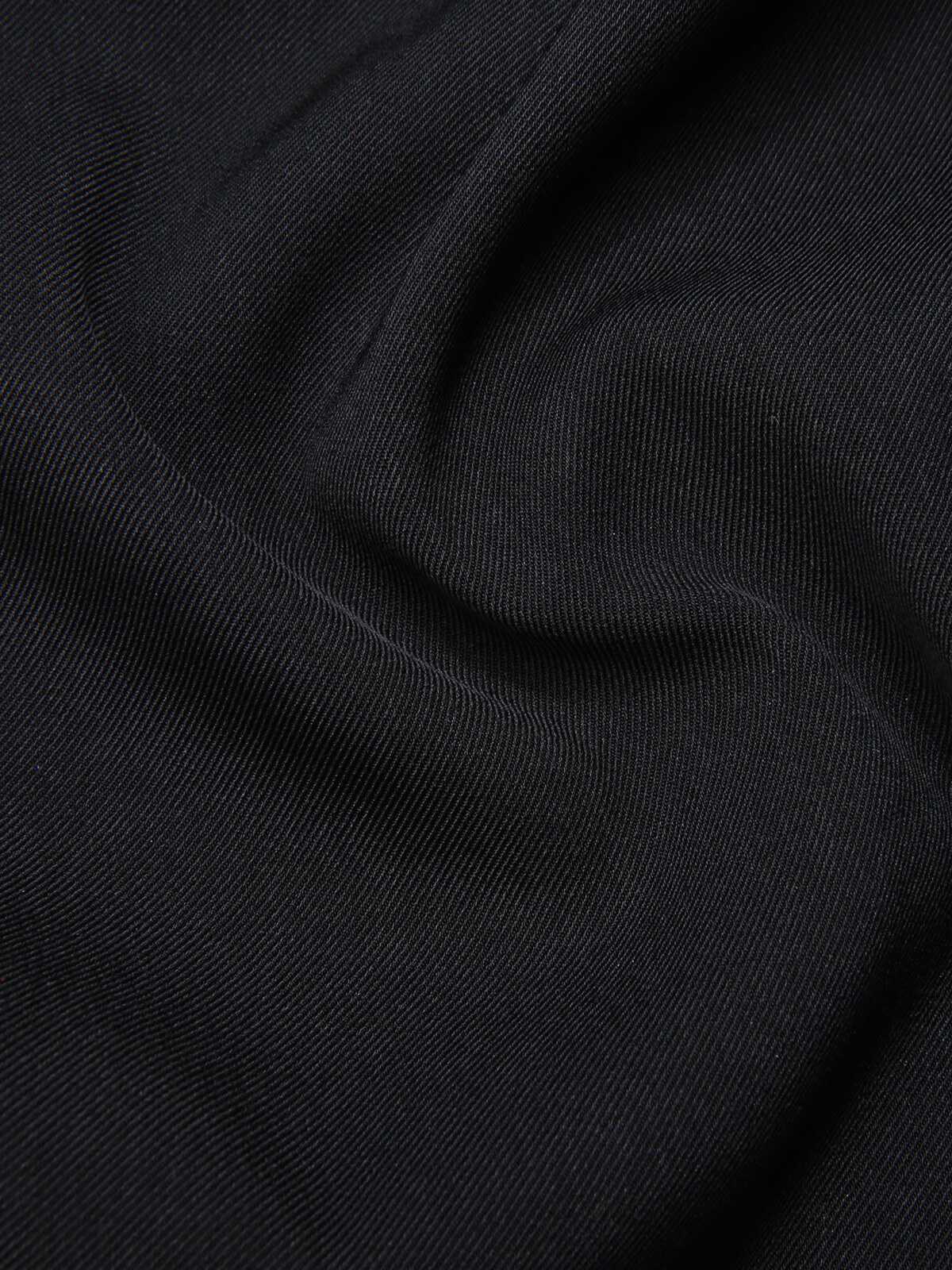 Robe crayon noire à col en V en peluche léopard des années 1960 - Image 11