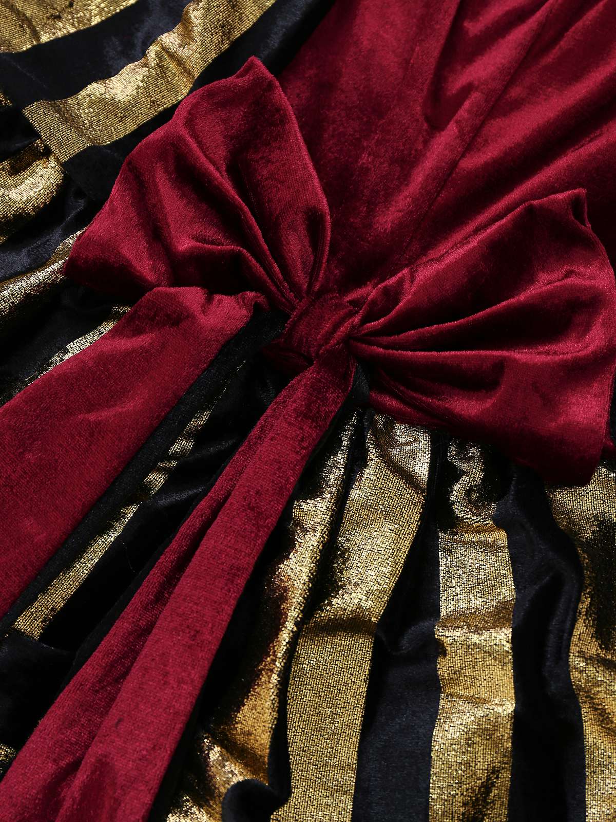 Robe de capitaine pirate Halloween en velours rouge vin des années 1970 - Image 6