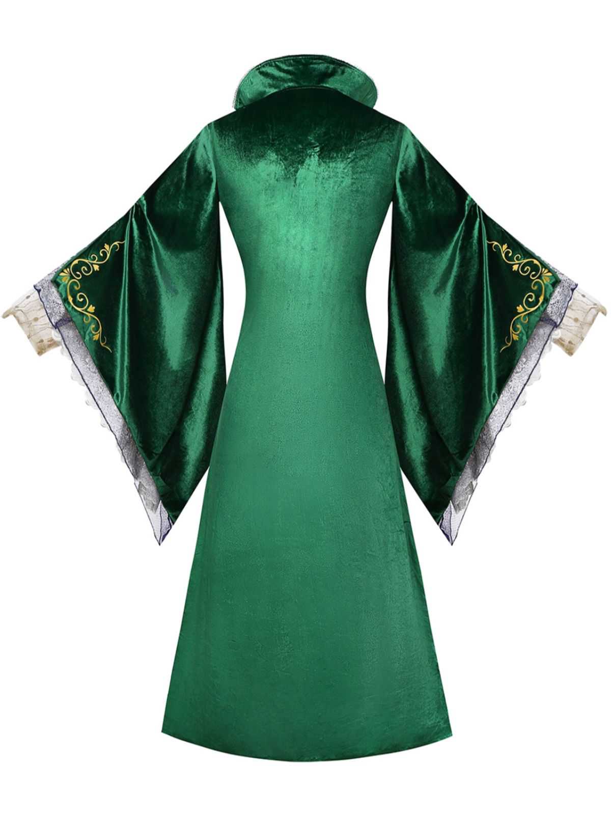 Robe de sorcière en velours des années 1930 inspirée de Winifred Sanderson - Image 2
