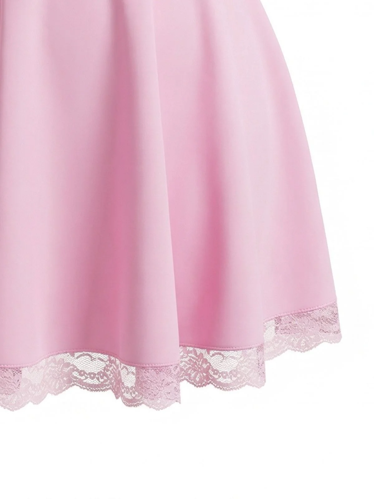 Robe française dentelle dos nu et col carré années 1960 - Image 5