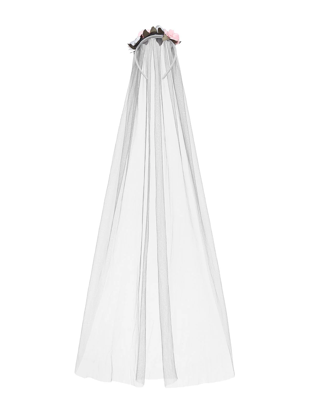 Robe grise en maille style mariée fantôme d'Halloween des années 1930 - Image 2