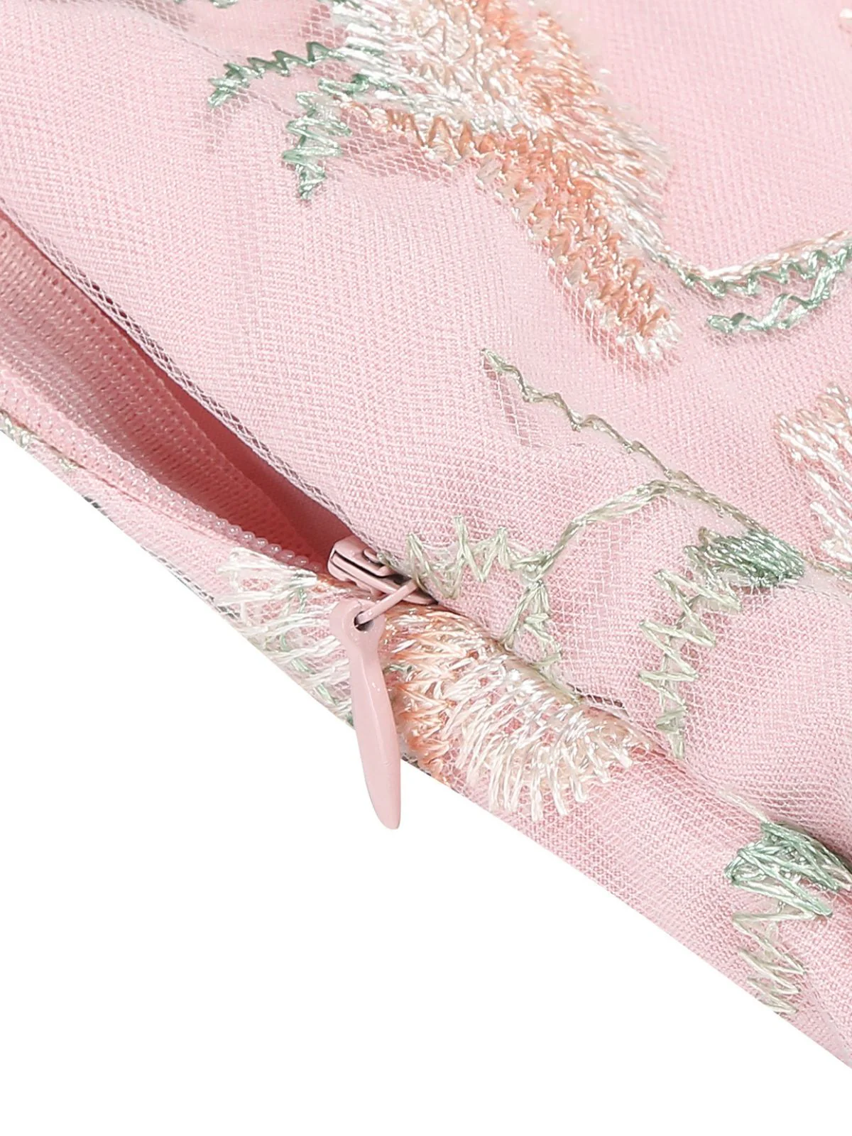 Robe Midi Florale Tulle Bleu Années 1950 - Image 13