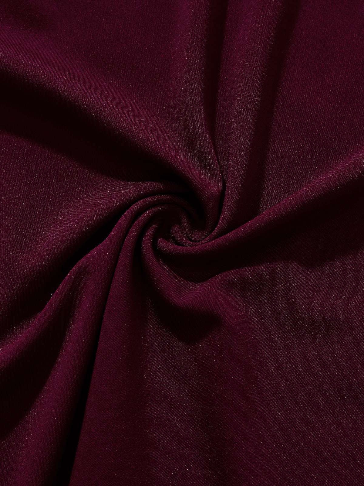 Robe moulante en résille paillettes unie et col en V années 1960 - Image 9