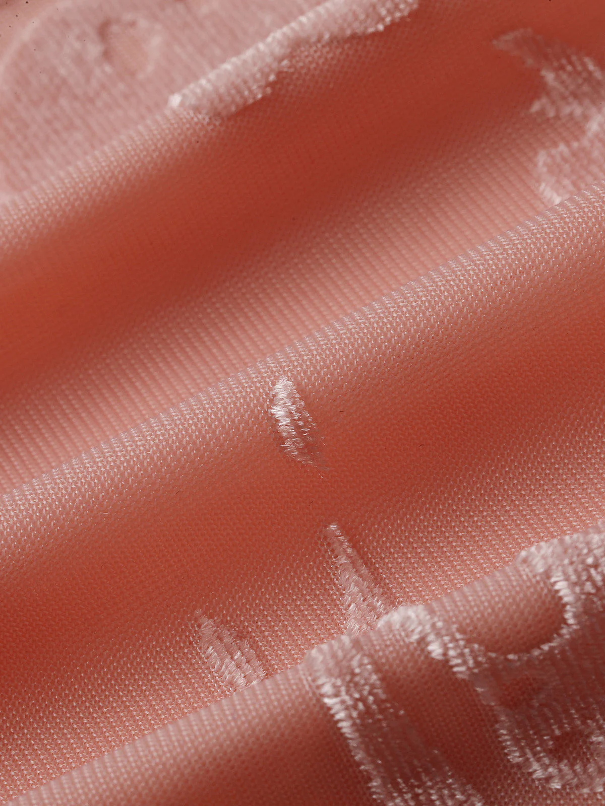Robe moulante rose satin jacquard dos nu années 60 - Image 7