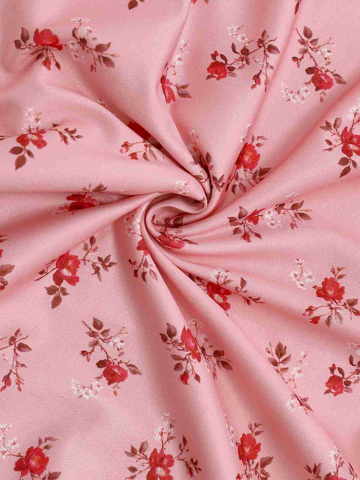 Robe multicolore motif floral quilt et bretelles volants années 1930 - Image 7
