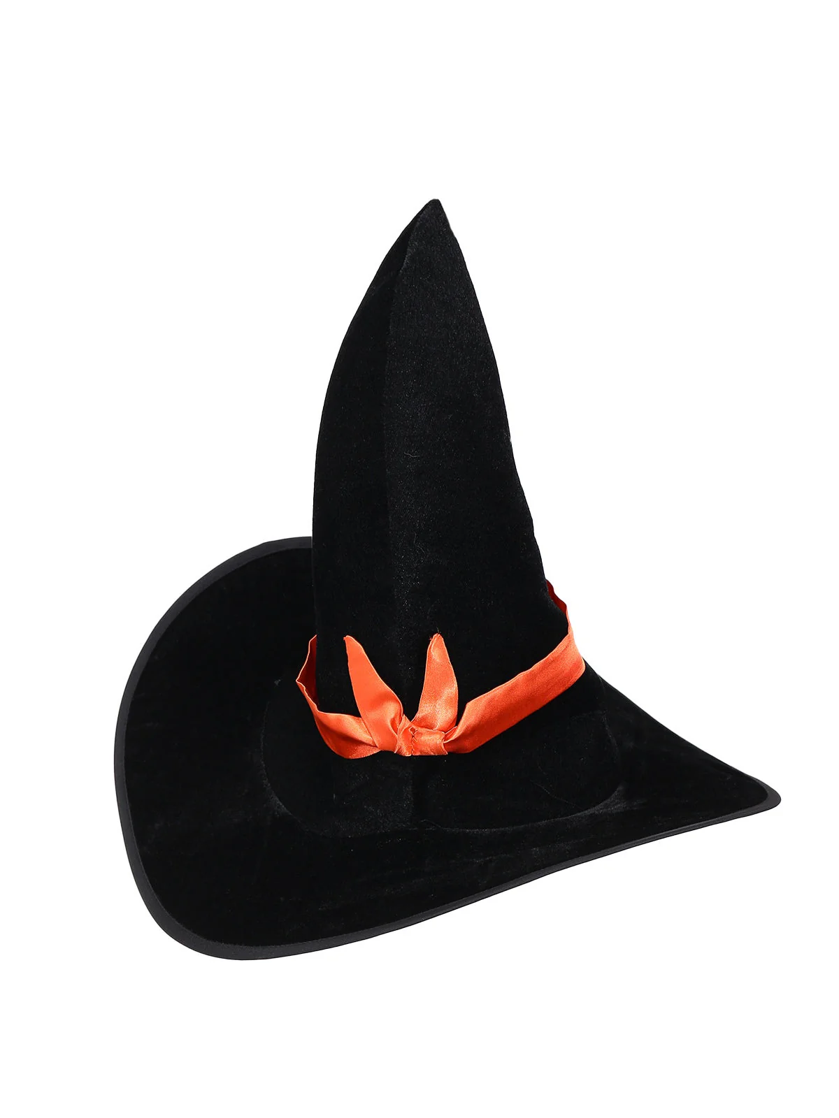 Robe orange en dentelle fleurie avec châle et chapeau des années 1940 - Image 4