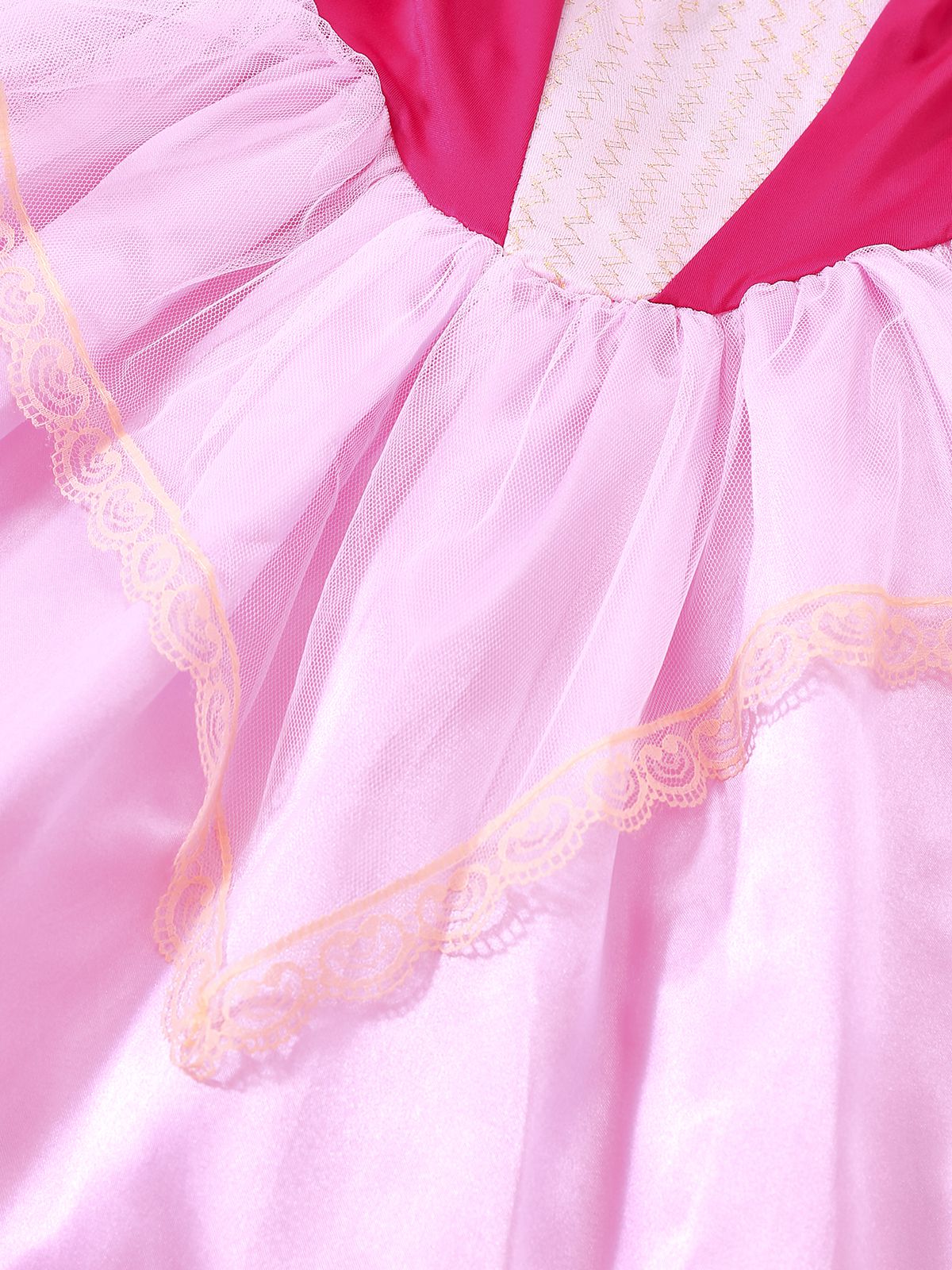 Robe princesse rose en tulle à épaules dénudées style Pinkie Pie des années 1940 - Image 7