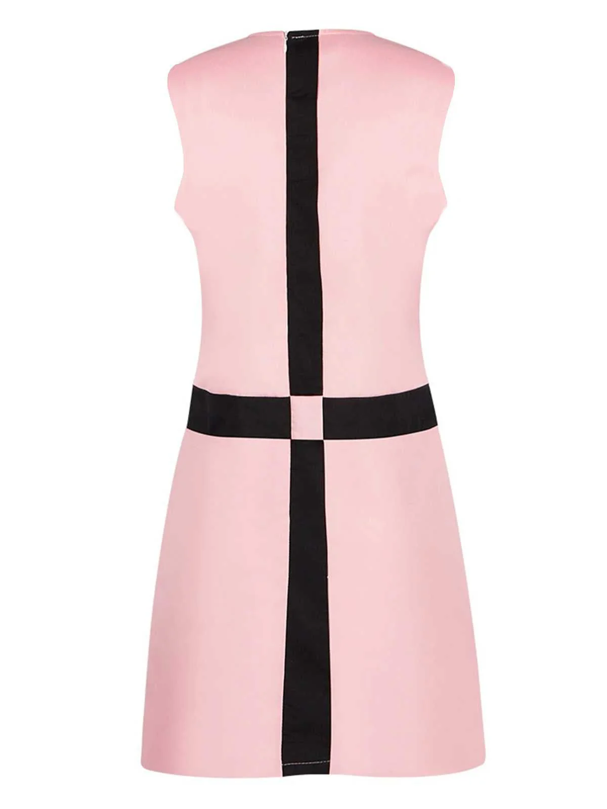 Robe rose sans manches du Gambit de la Dame années 1960 - Image 4