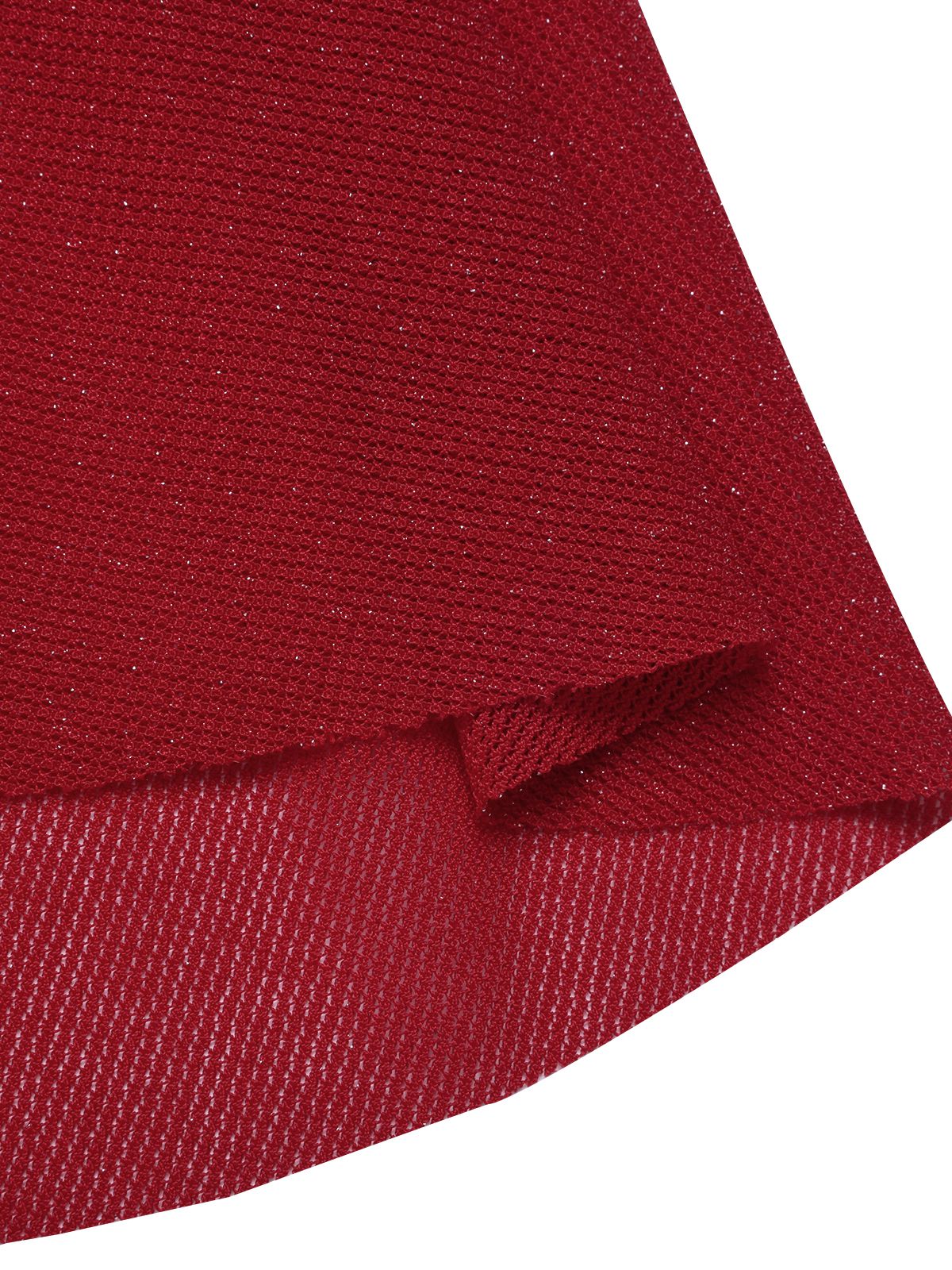 Robe rouge de sirène à épaules dénudées à paillettes des années 1930 - Image 5