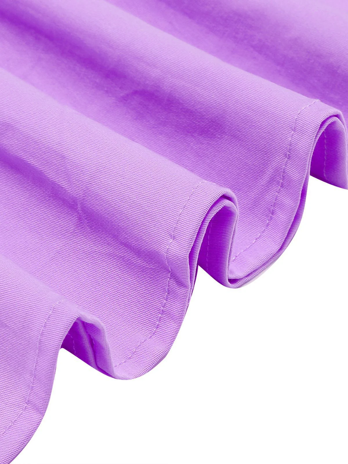 Robe sans manches col marin et nœud papillon couleur unie années 1950 - Image 11