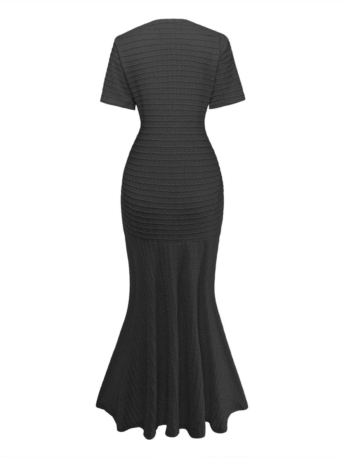 Robe sirène à carreaux ajourée des années 1930 - Image 11