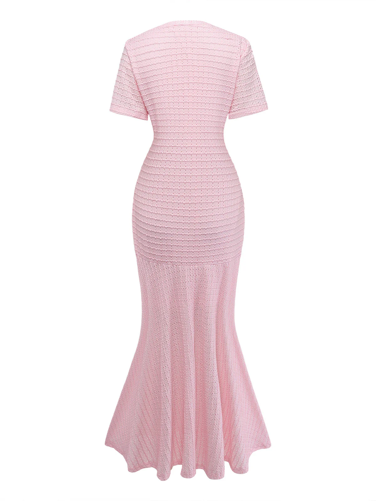 Robe sirène à carreaux ajourée des années 1930 - Image 3
