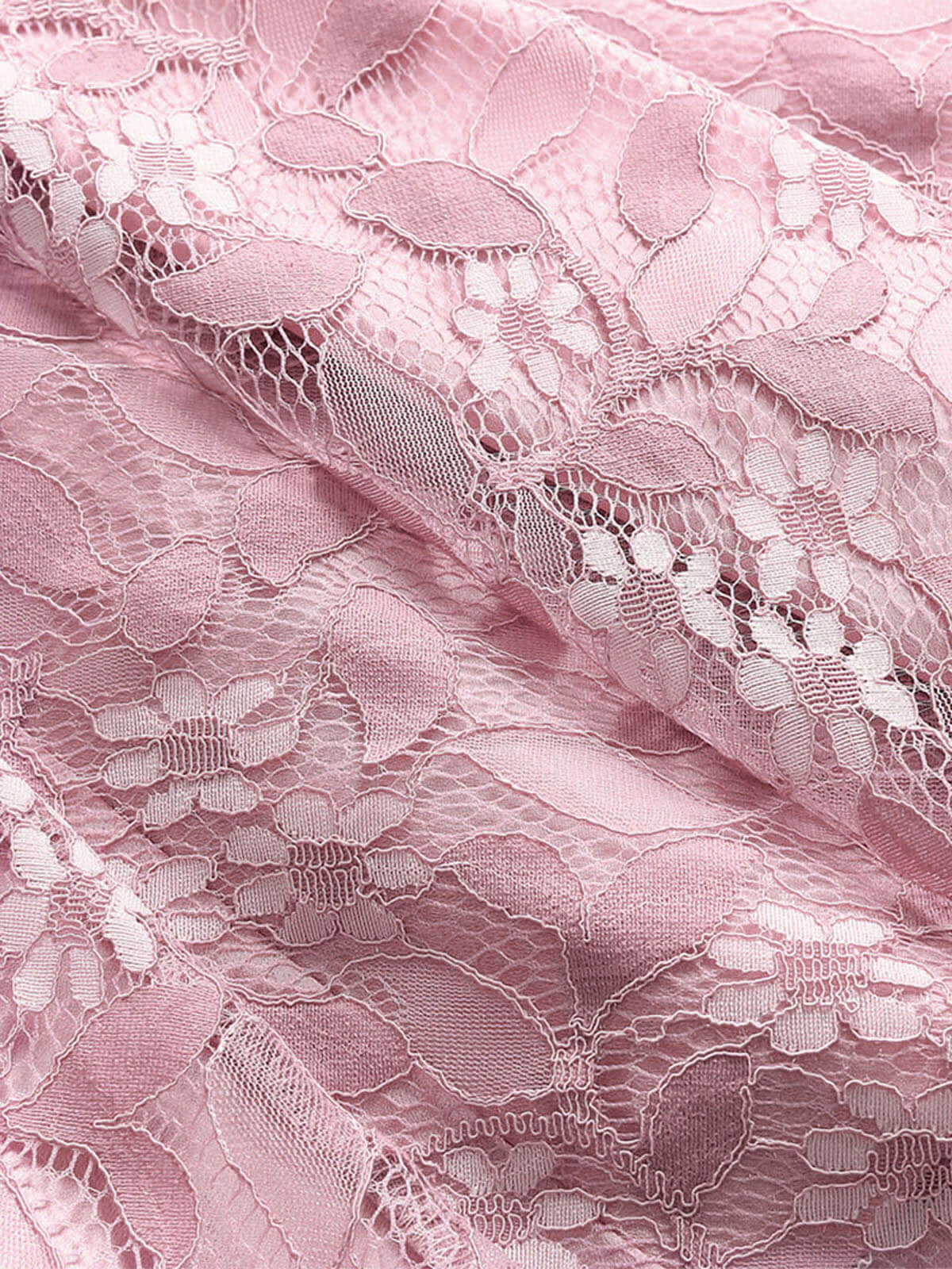 Robe Swing Sans Manches Vintage Année 50 en Dentelle à Fleurs Cocktail - Image 6
