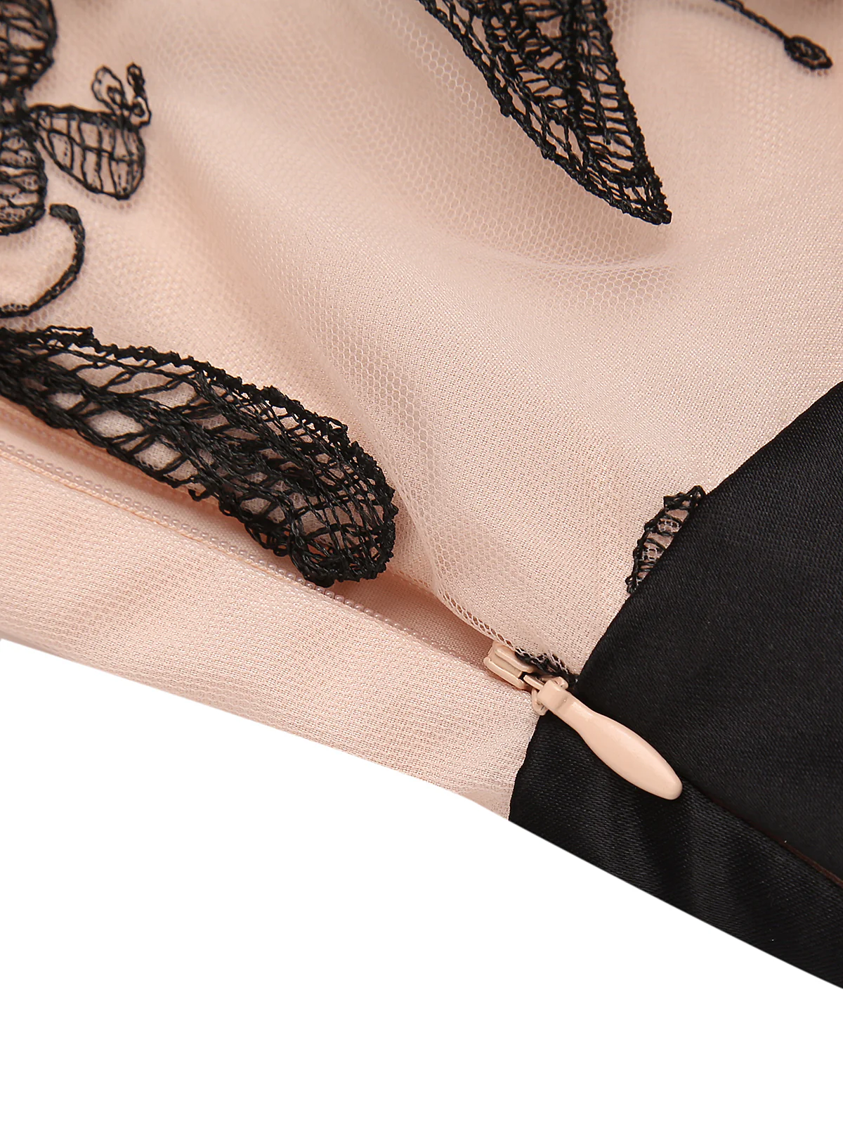 Robe Swing Vintage à Col V Année 50 avec Papillons Cocktail Pin Up - Image 7