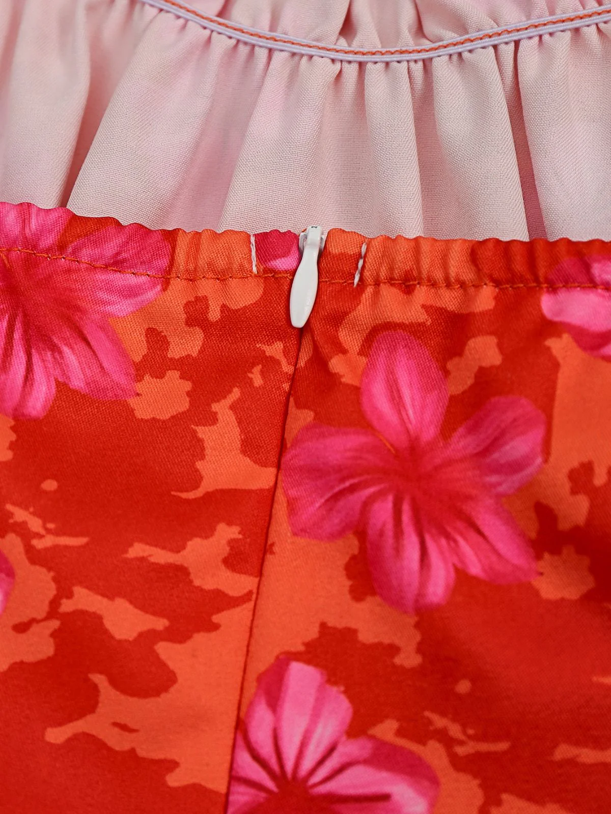 Robe Swing vintage dentelle florale lacets années 1950 - Image 18