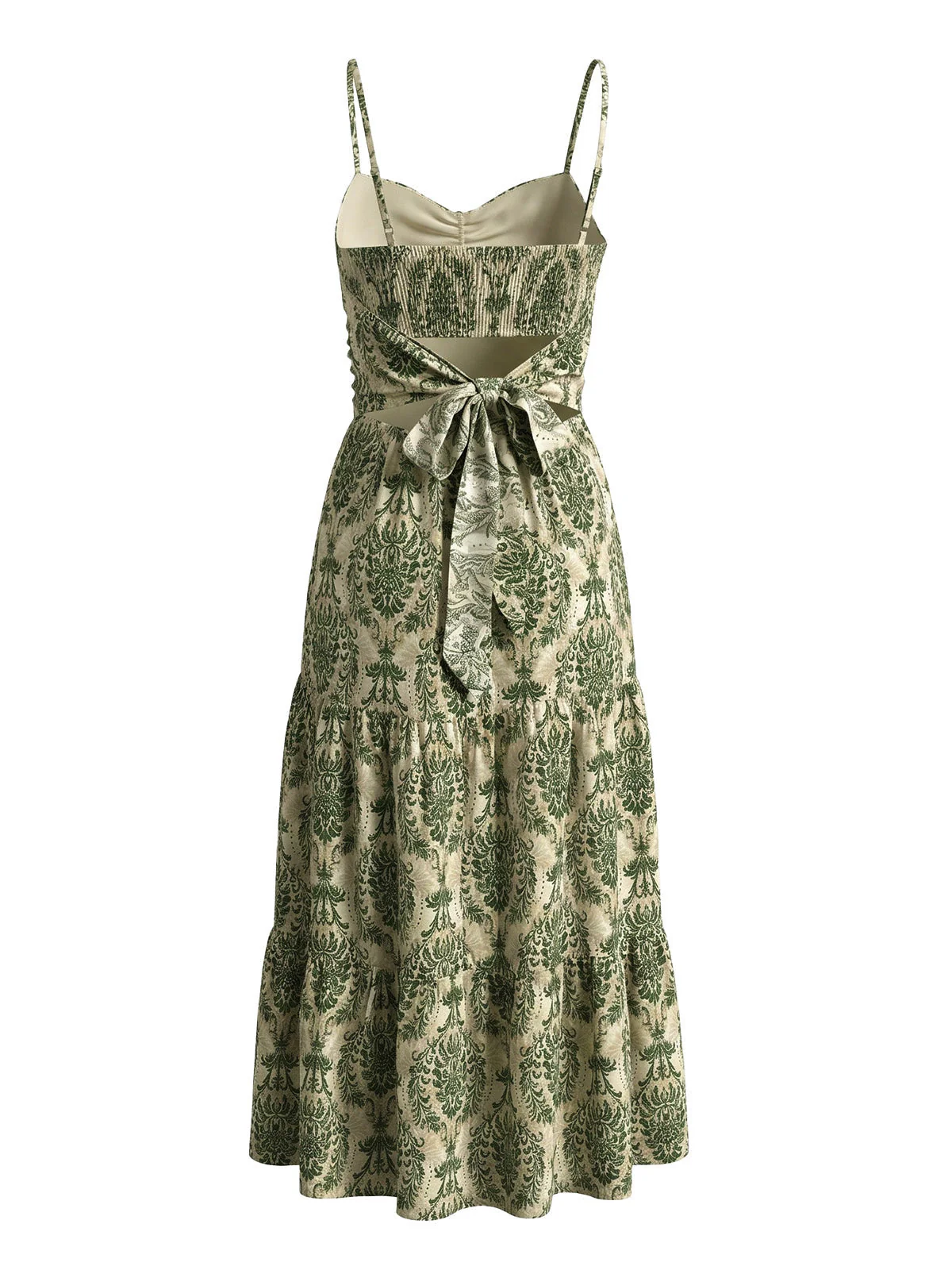 Robe trapèze à fines bretelles Années 1950 - Image 4