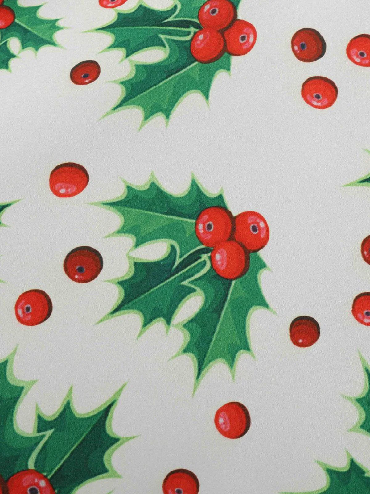 Robe trapèze patchwork à col en V de Noël des années 1950 - Image 7