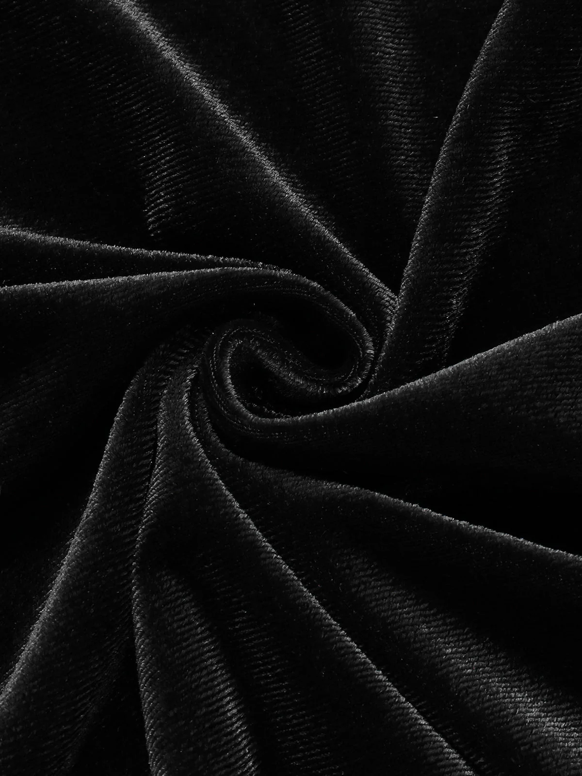 Robe trapèze unie à col en V des années 1940 - Image 8