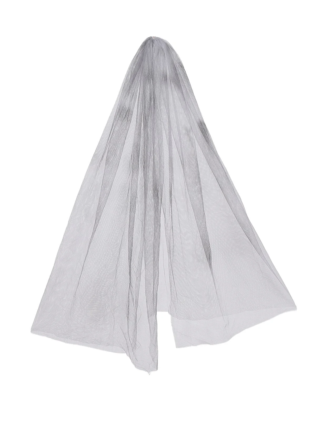 Robe tutu grise style mariée fantôme zombie des années 1950 - Image 3