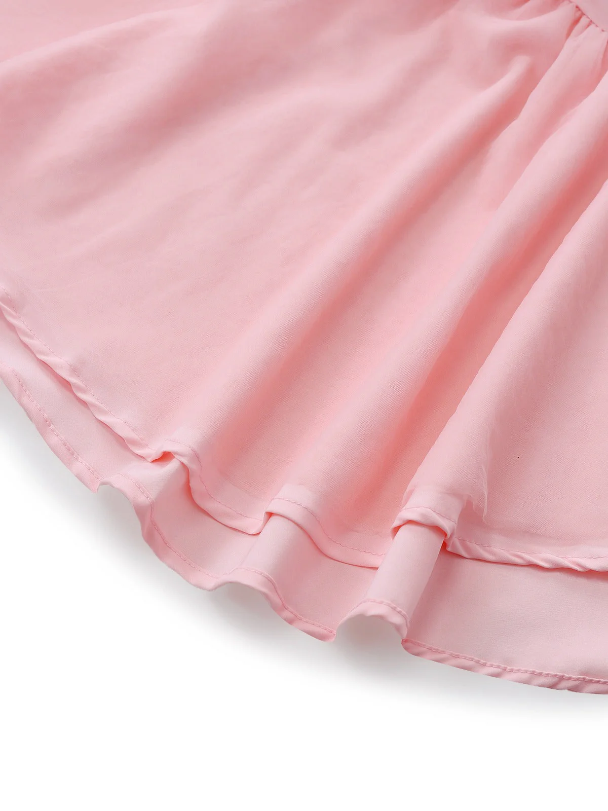 Robe tutu unie à bretelles et col licou années 1960 - Image 7