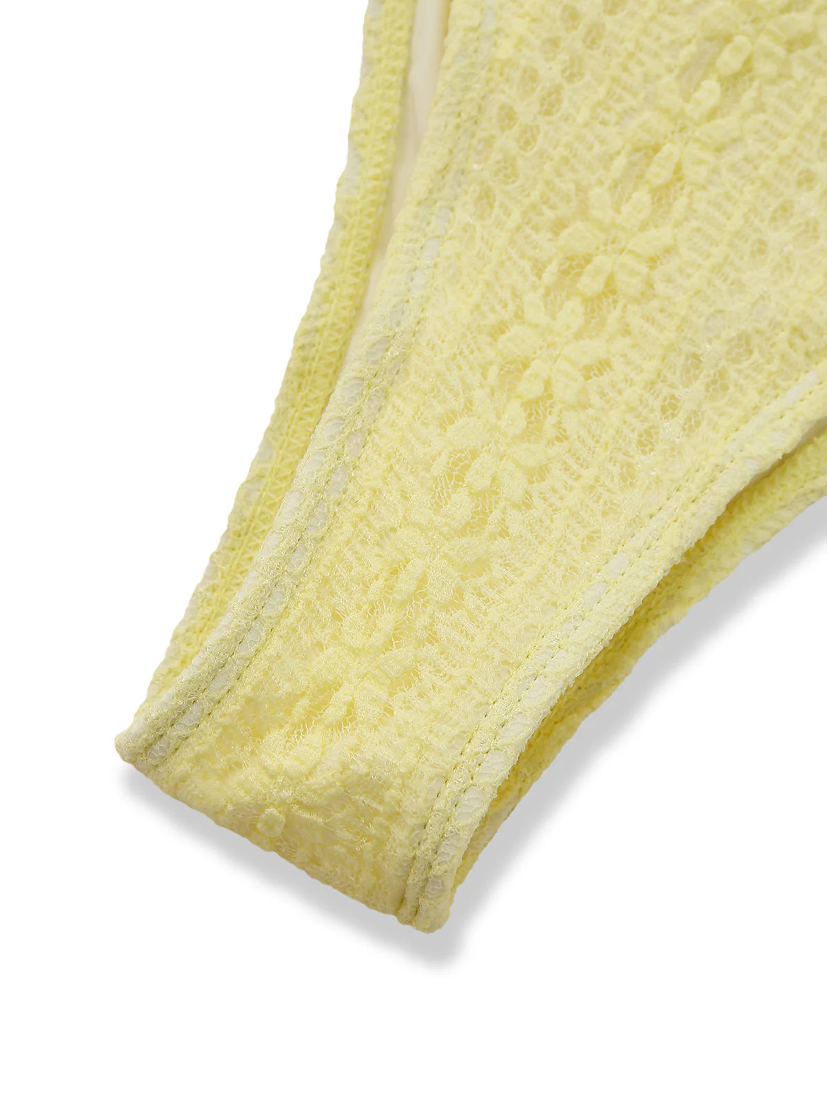 Tankini tissu double couche tricoté dentelle 1940s - Image 7