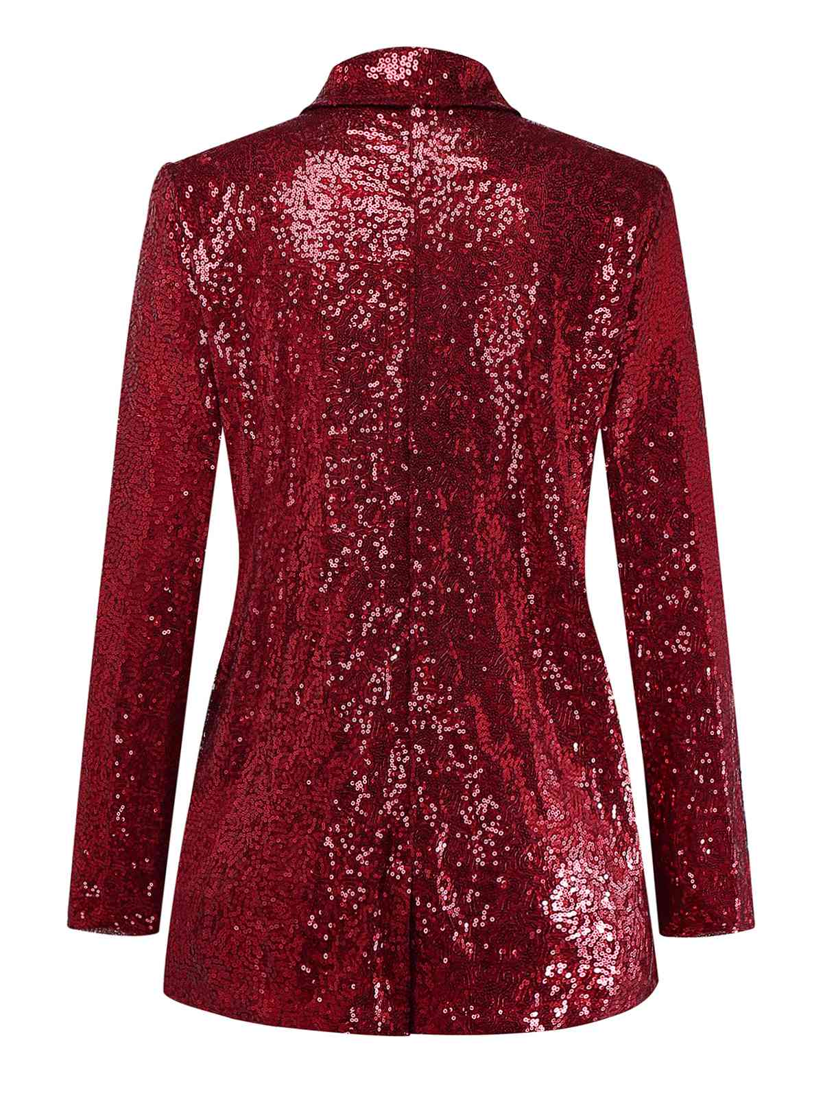 Veste blazer à paillettes col revers des années 1970 - Image 2