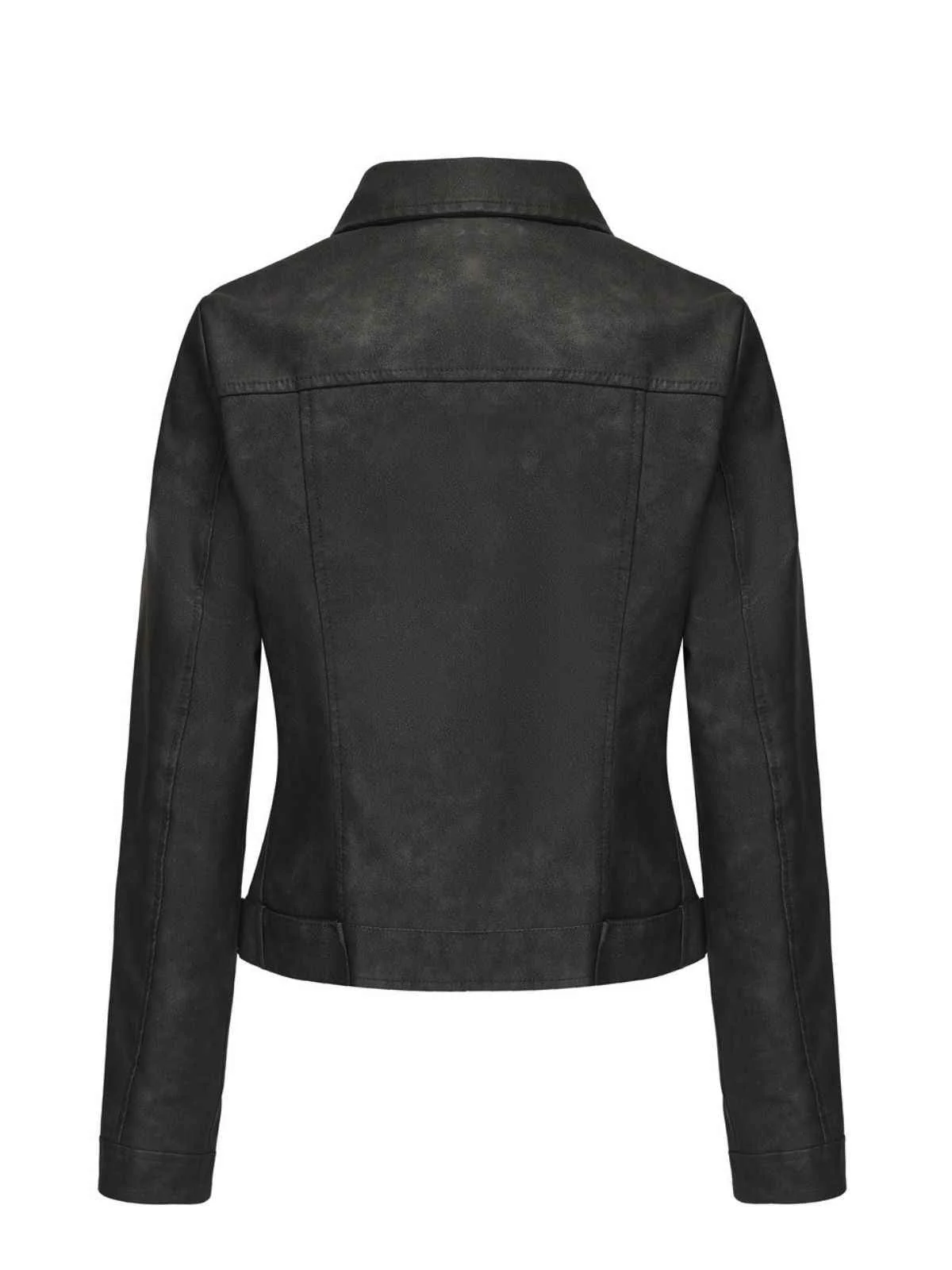 Veste de moto en cuir à fermeture éclair multiple années 1960 - Image 7