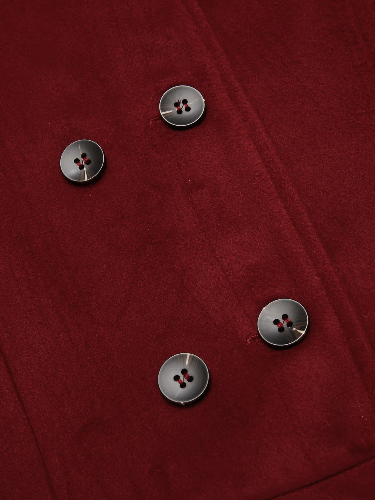 Veste Slim Vintage à Double Boutonnage en Fourrure Synthétique à Capuche Princess - Image 8